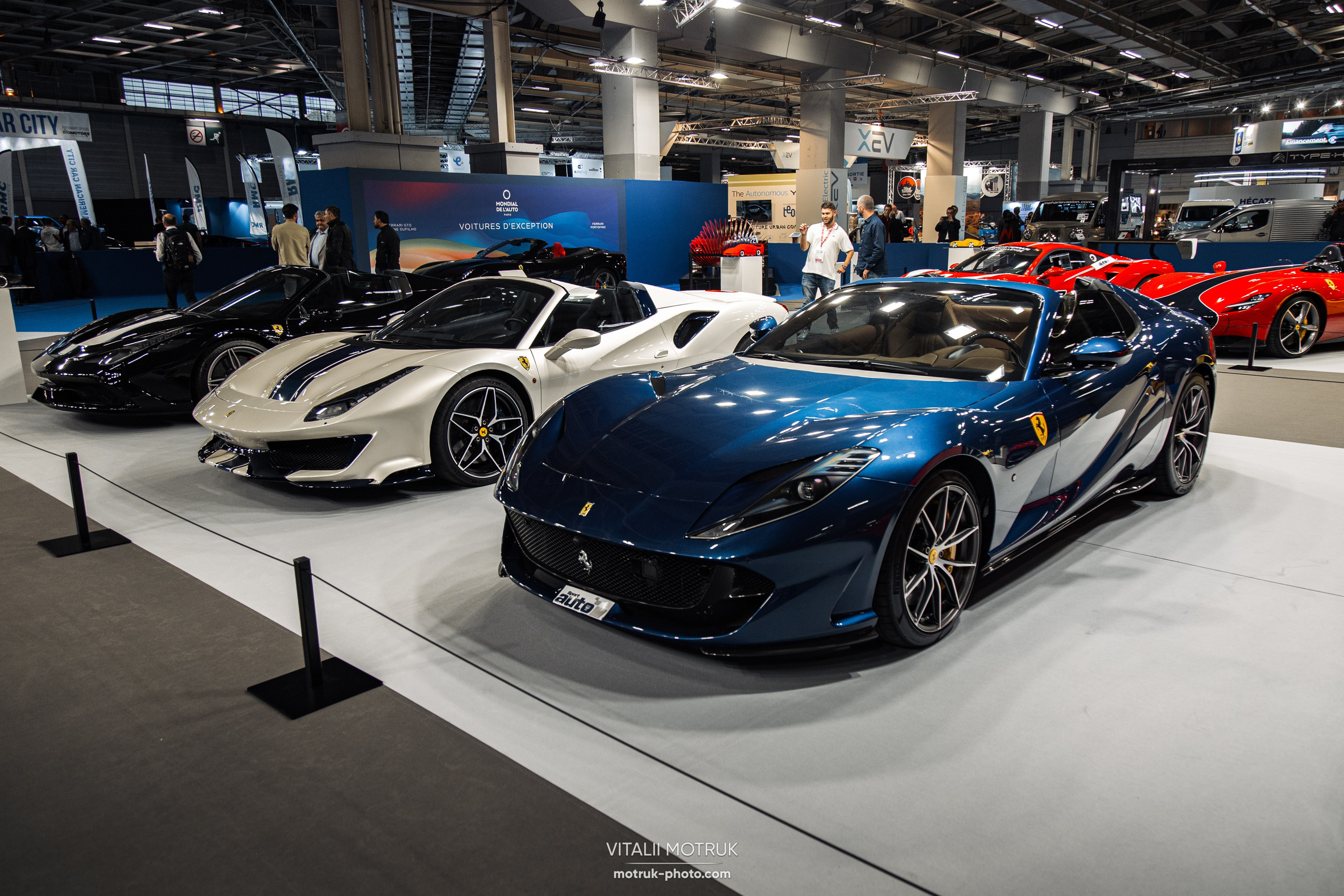 Mondial Auto 2022. Photographe de voitures à Paris — Vitalii Motruk