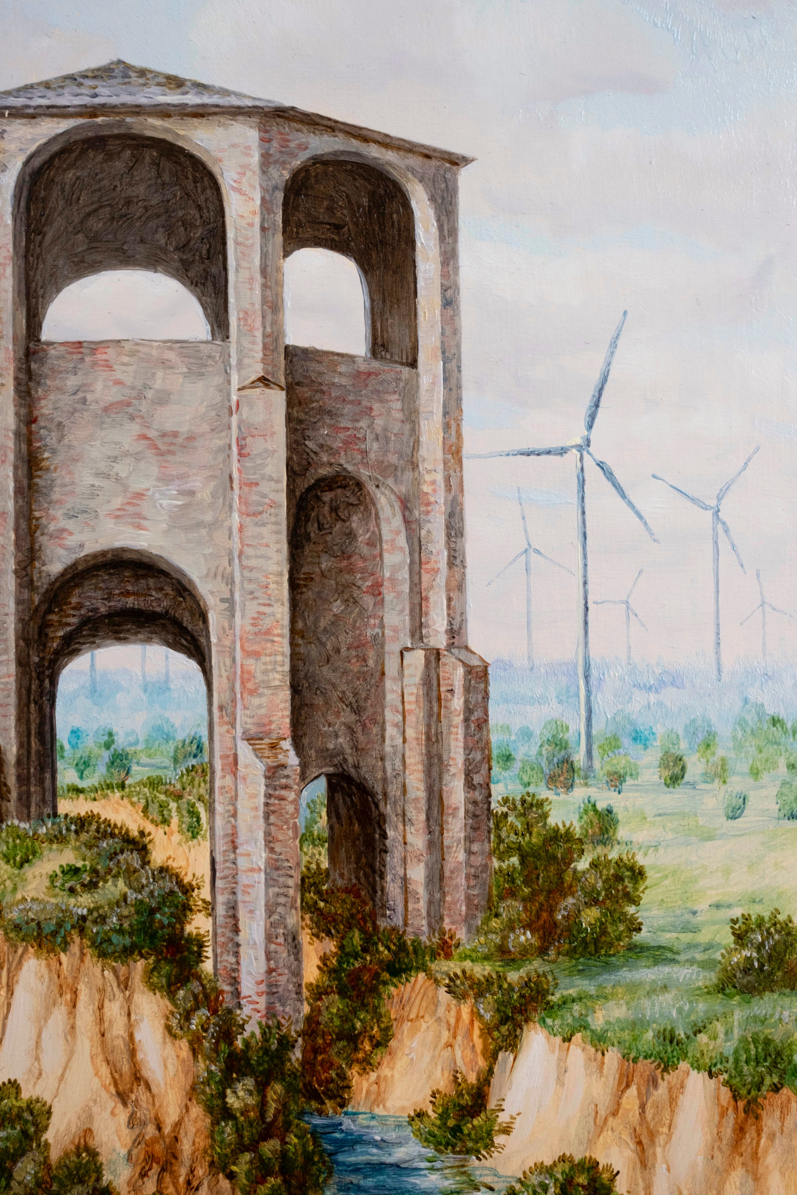 Tower and windmills. Paul Rog