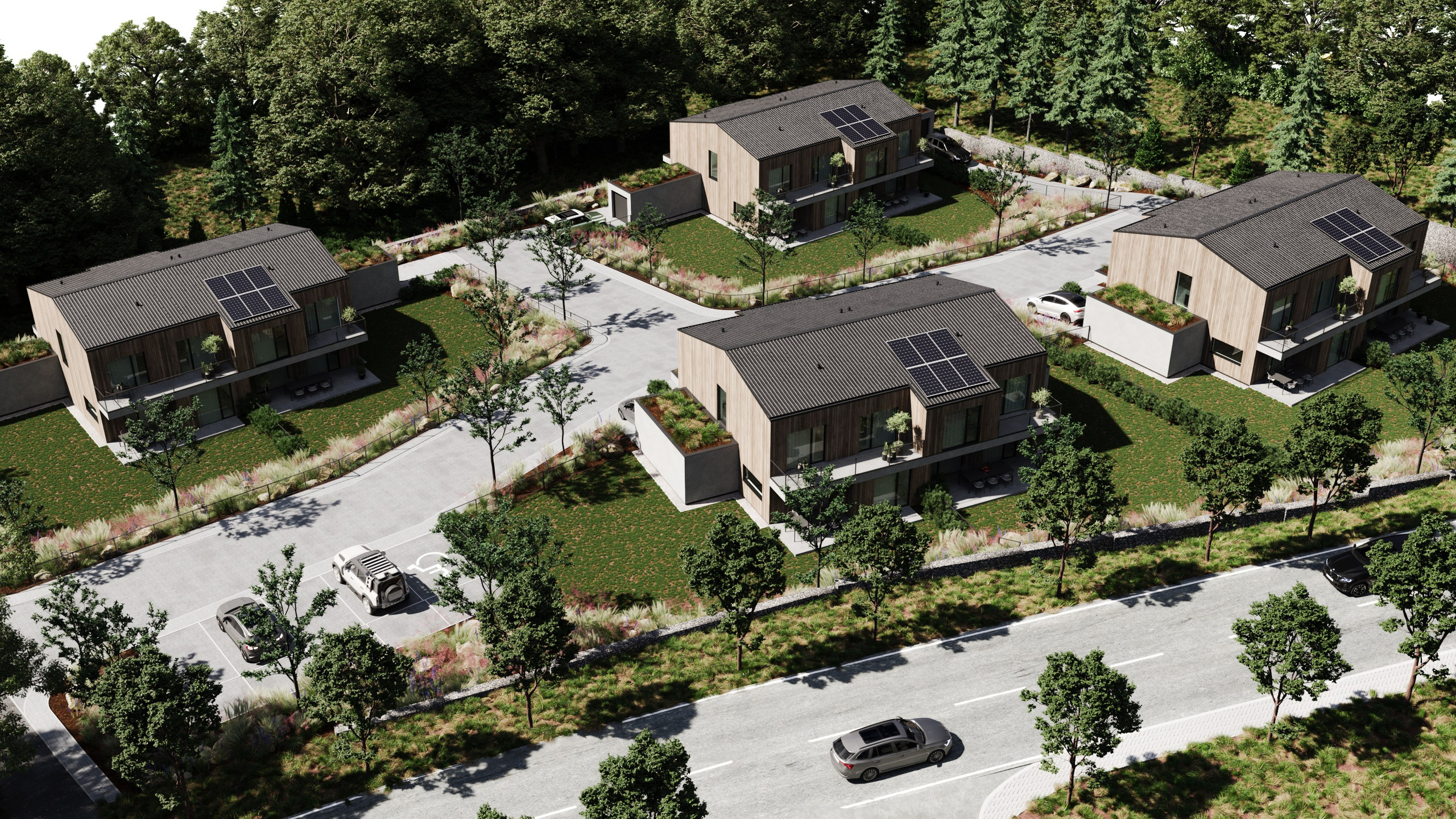 Developerský projekt v norském stylu. Filipenka architects