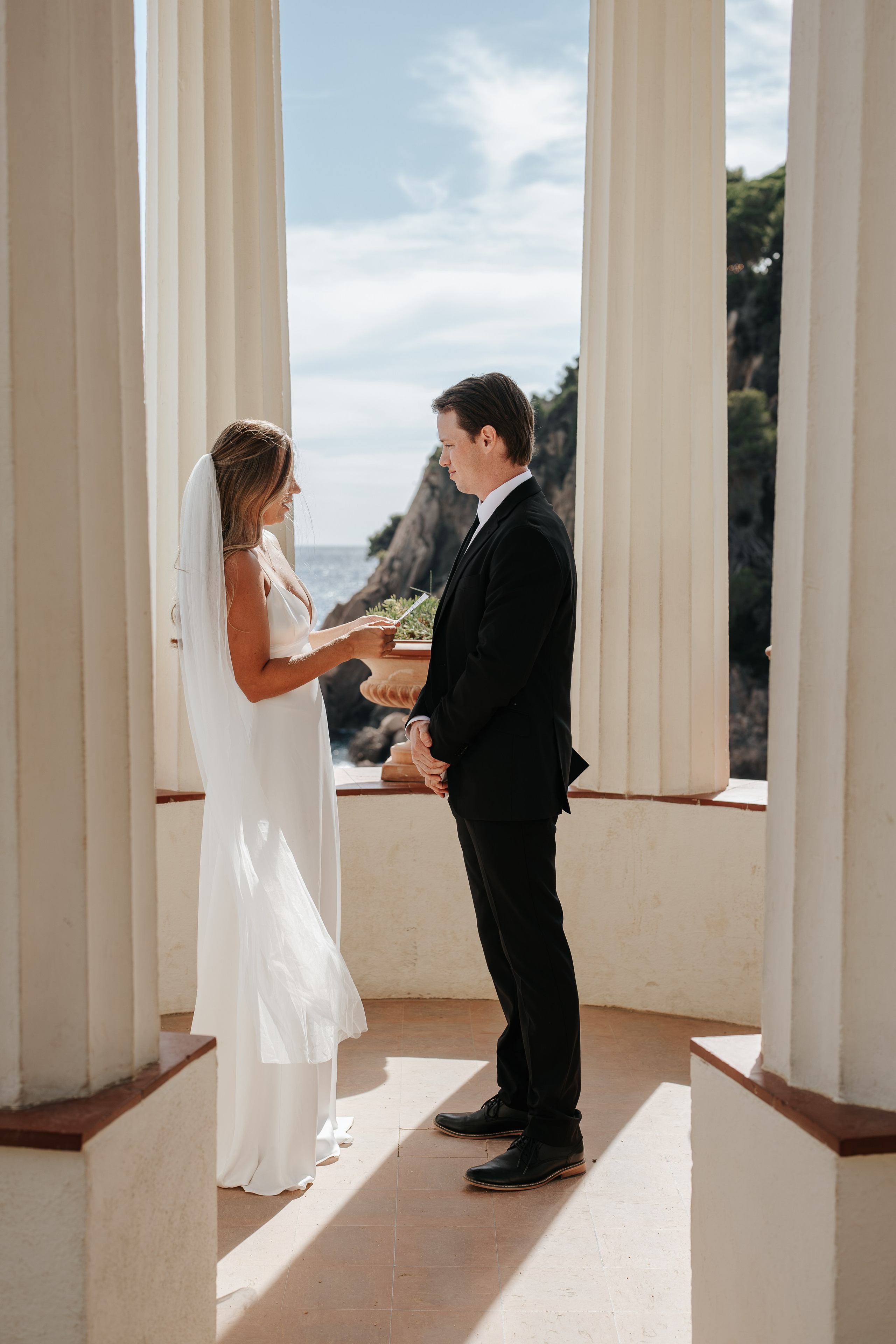 Hunter & Molly, 10/09/2026, Jardi Botanic Marimurtra. Wedding photographer in Girona and Costa Brava| Evgenia Gruntovaya