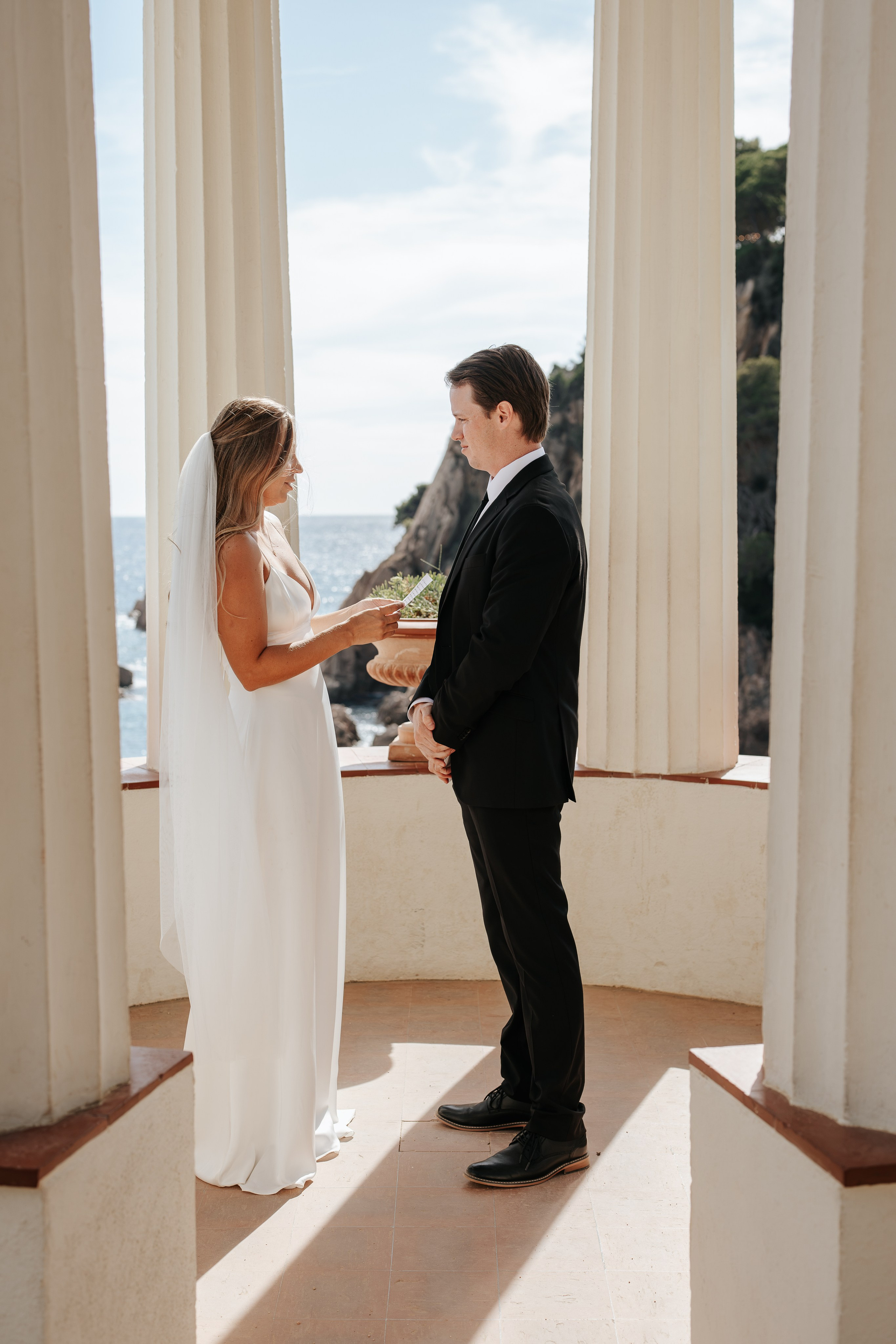 Hunter & Molly, 10/09/2026, Jardi Botanic Marimurtra. Wedding photographer in Girona and Costa Brava| Evgenia Gruntovaya