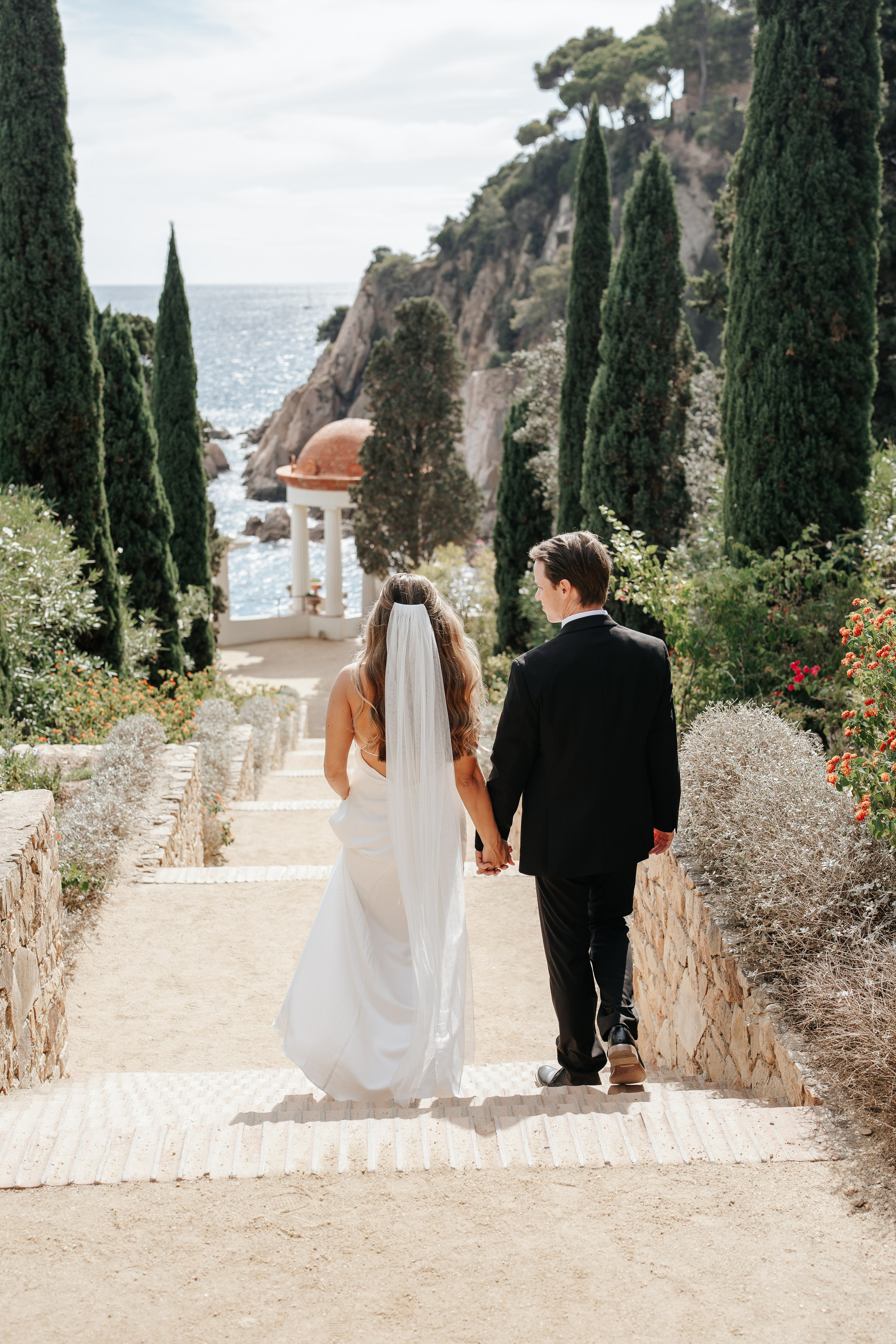 Hunter & Molly, 10/09/2026, Jardi Botanic Marimurtra. Wedding photographer in Girona and Costa Brava| Evgenia Gruntovaya
