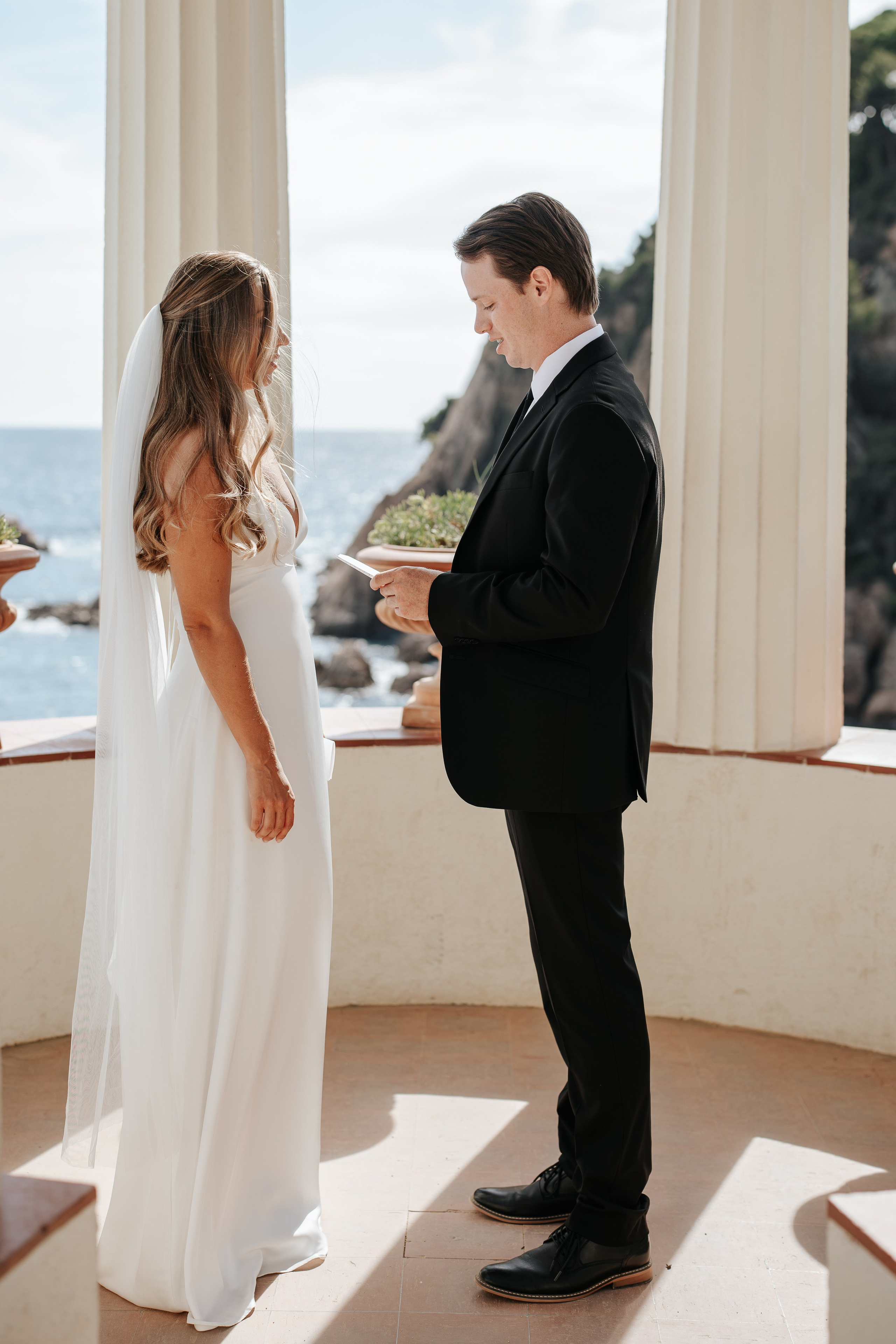 Hunter & Molly, 10/09/2026, Jardi Botanic Marimurtra. Wedding photographer in Girona and Costa Brava| Evgenia Gruntovaya