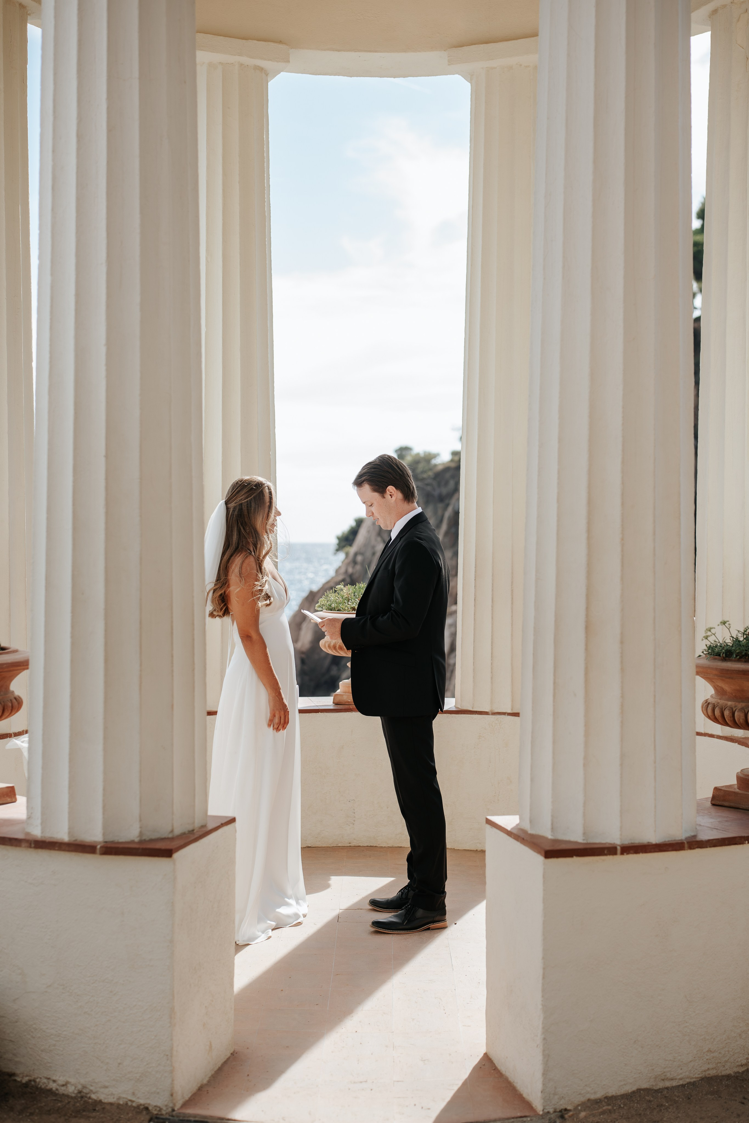 Hunter & Molly, 10/09/2026, Jardi Botanic Marimurtra. Wedding photographer in Girona and Costa Brava| Evgenia Gruntovaya