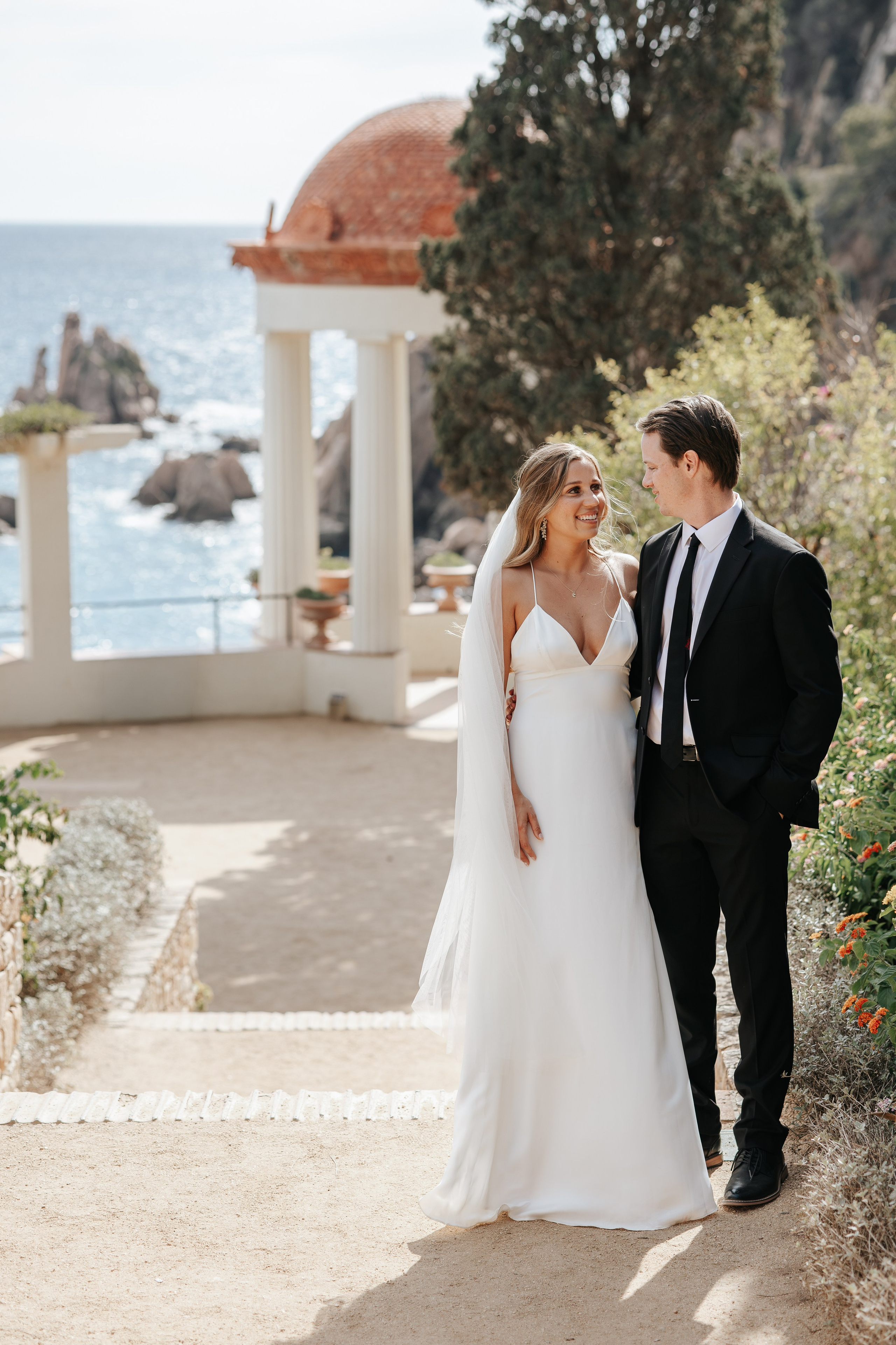 Hunter & Molly, 10/09/2026, Jardi Botanic Marimurtra. Wedding photographer in Girona and Costa Brava| Evgenia Gruntovaya