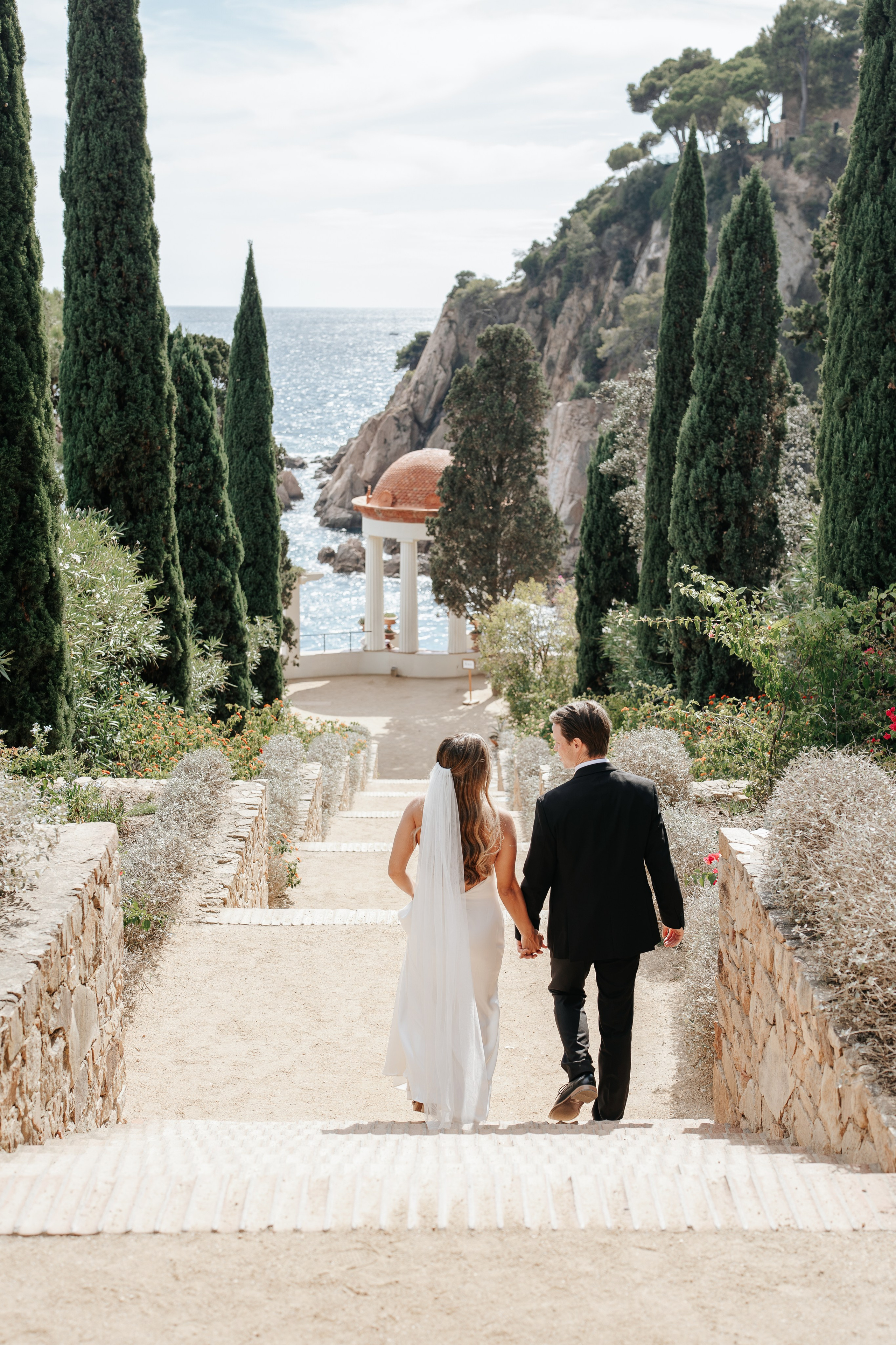 Hunter & Molly, 10/09/2026, Jardi Botanic Marimurtra. Wedding photographer in Girona and Costa Brava| Evgenia Gruntovaya