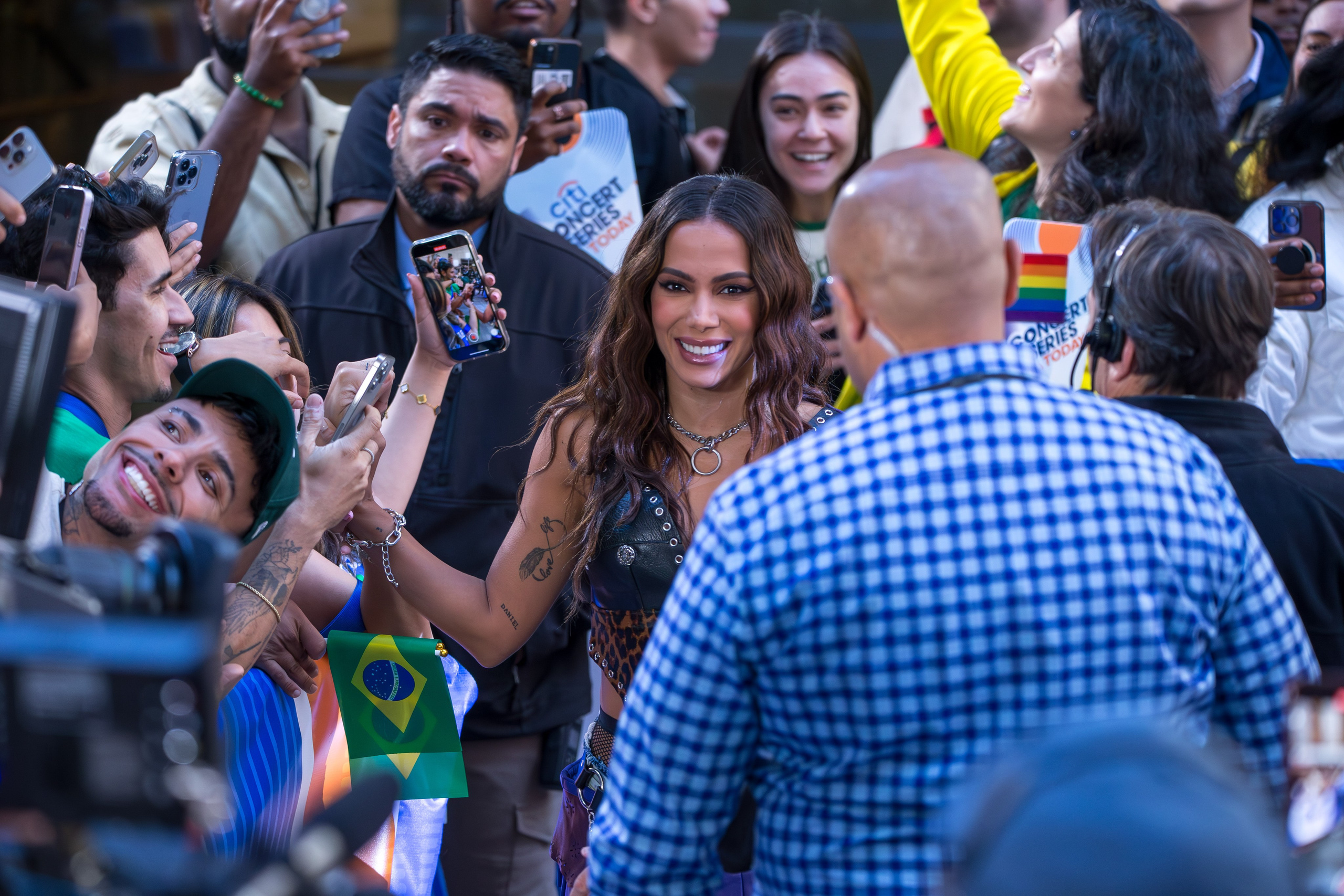 Anitta Show in New York — Brazilian singer Anitta during a performance at the 2024 Citi Concert Series of the Today Show. William Volcov | Photographer and Filmmaker