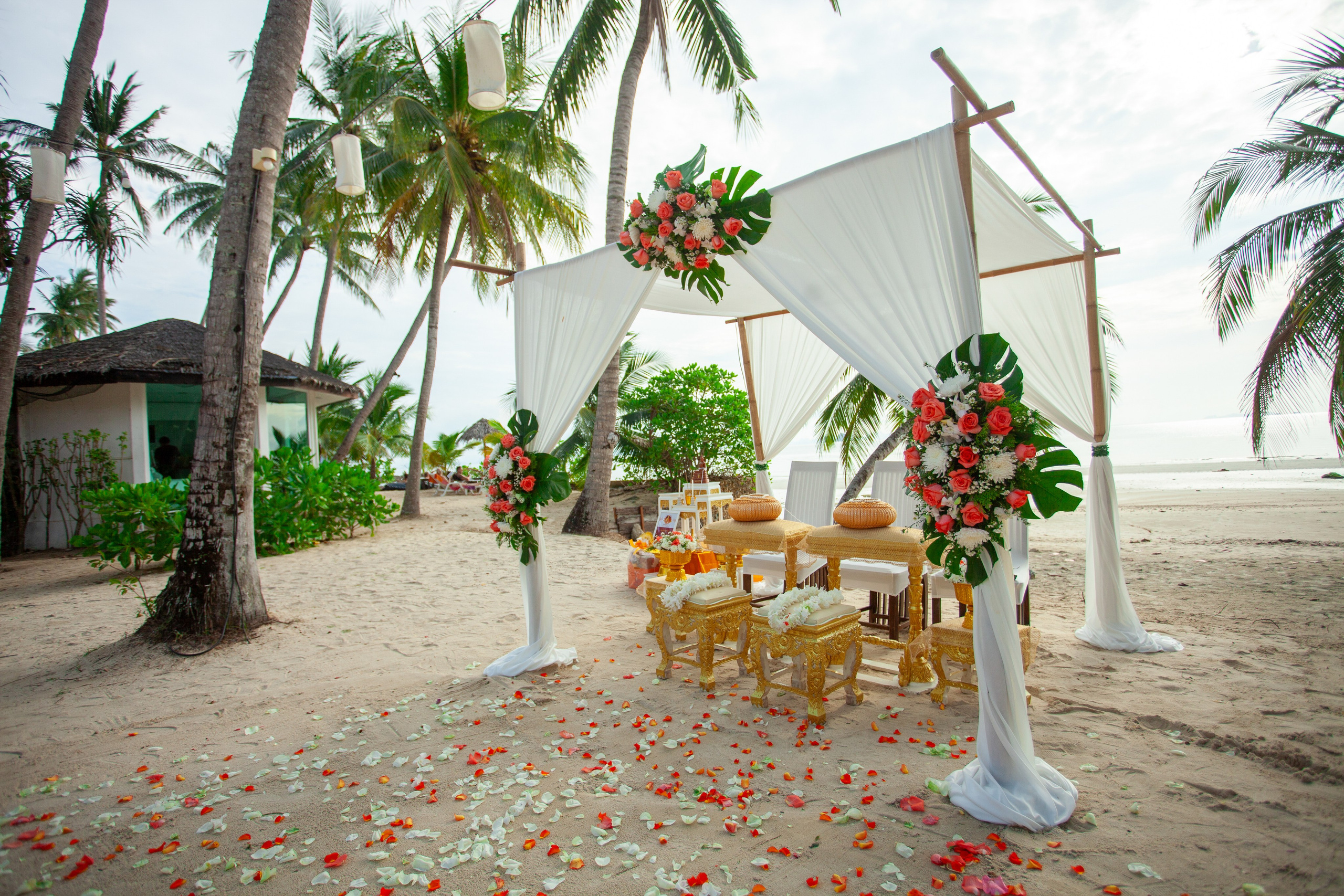 Just for 2. Буддийская свадебная церемония на Самуи, Таиланд