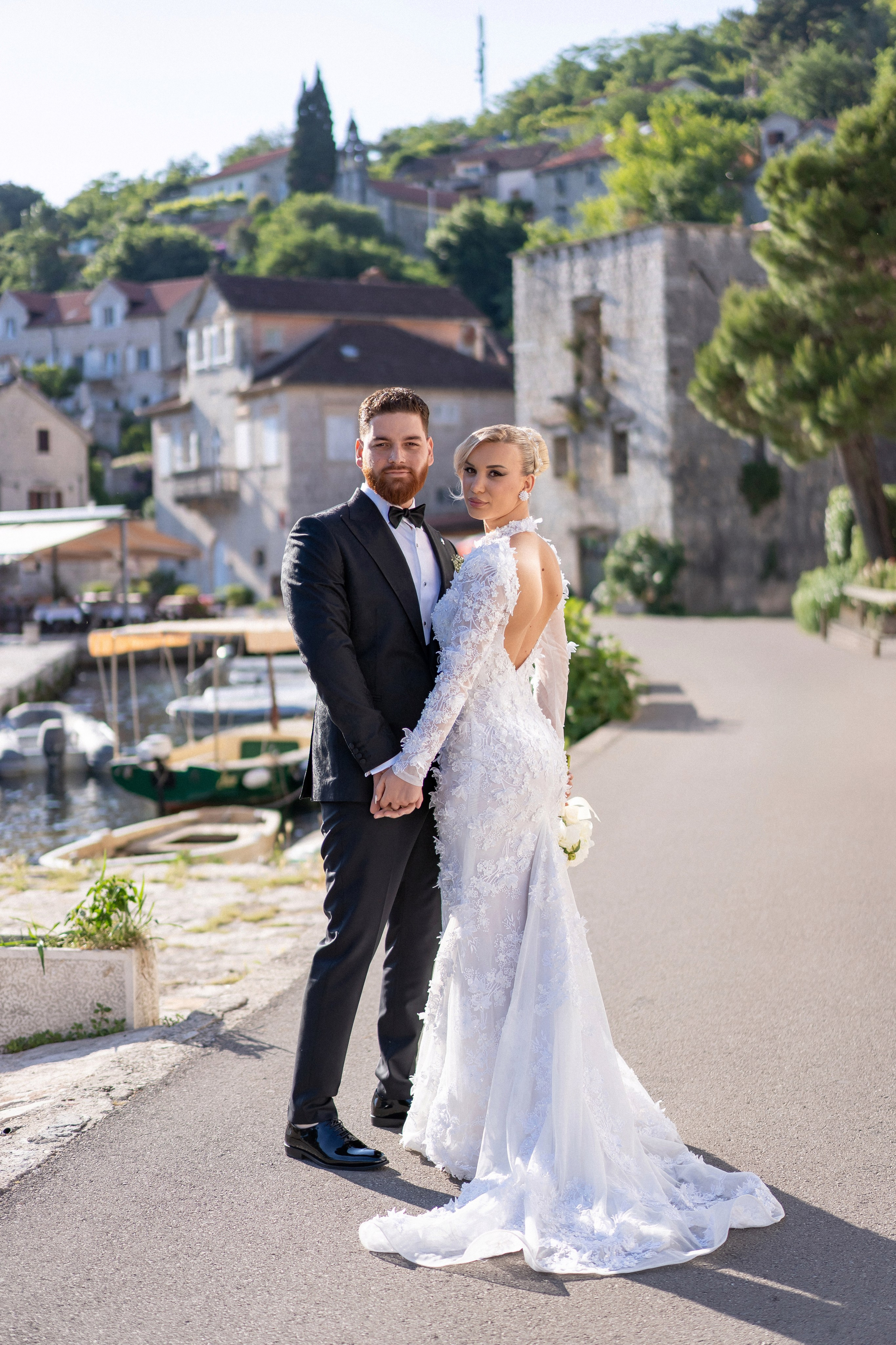 Photographer in Perast Montenegro