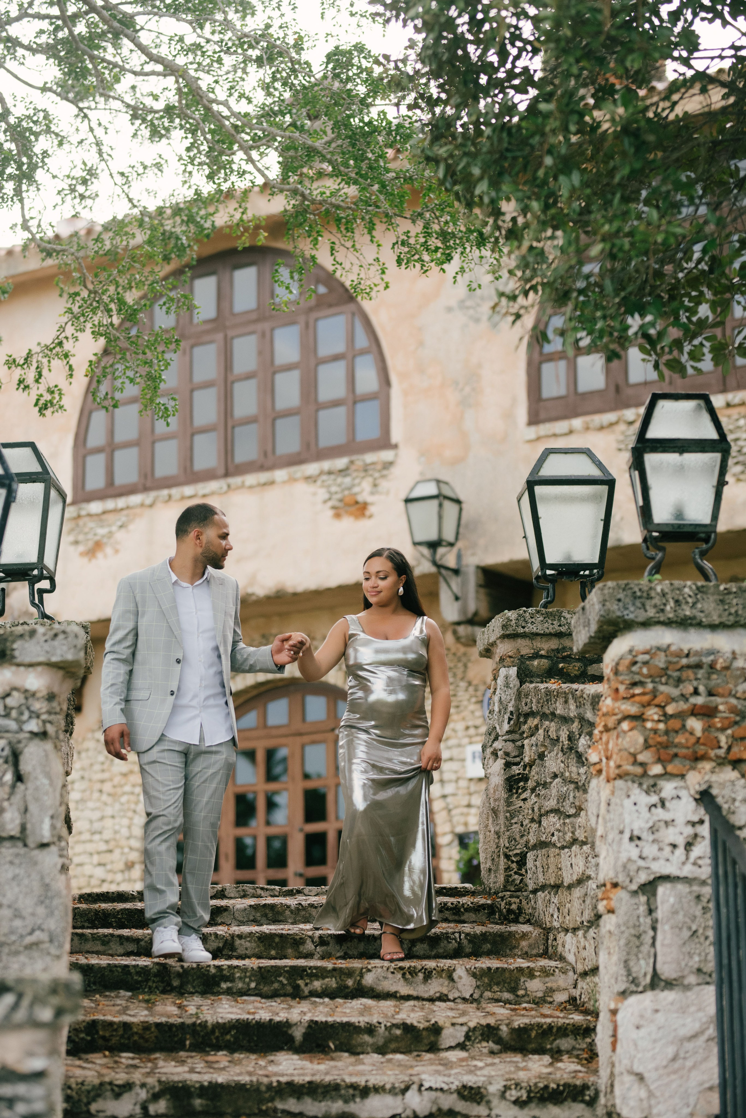 Cinthia and Jose at Altos de Chavon