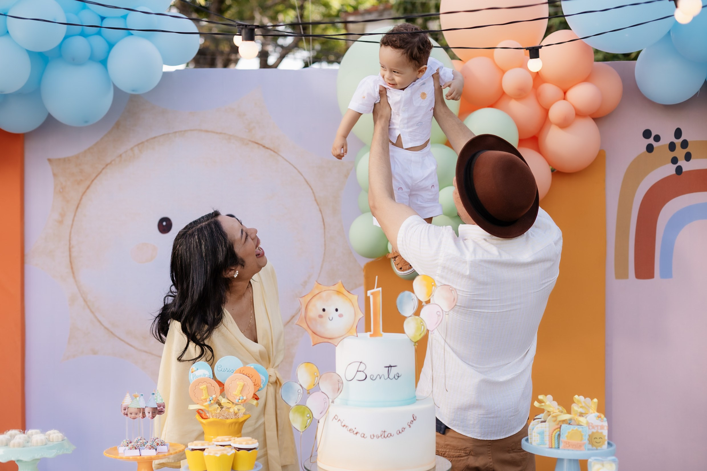 Bento 1 ano • Festa infantil em A Casa com Jardim | Fotografia de Família em Brasília e Recife. Fotógrafa em Brasília e Recife | Ensaios de família, gestante e festas infantis — Ize Fotografia