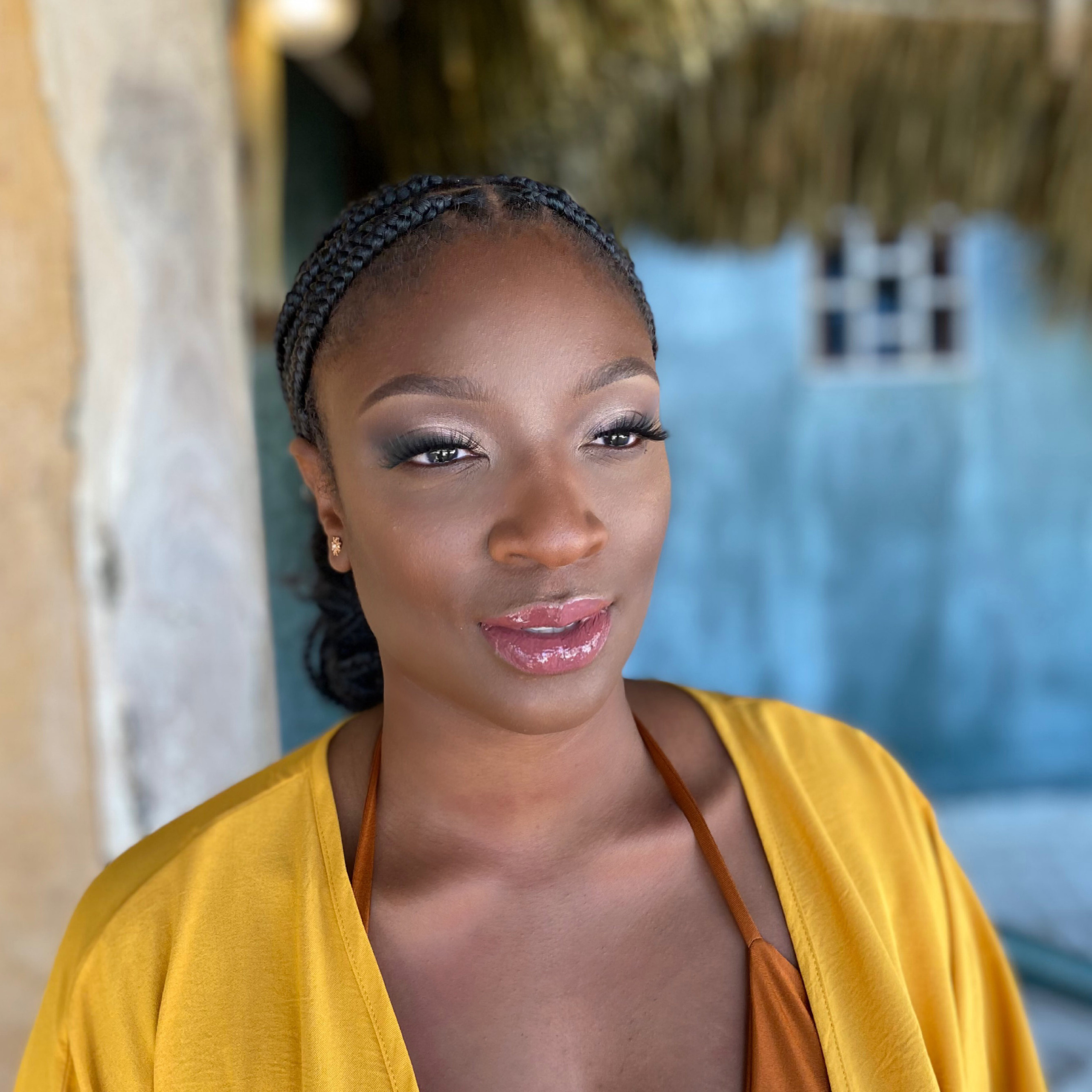 Dark skin makeup service in Rome — Italy — Florence — Milan. Makeup artist and hairstylist in Rome Italy | Kate Lisi