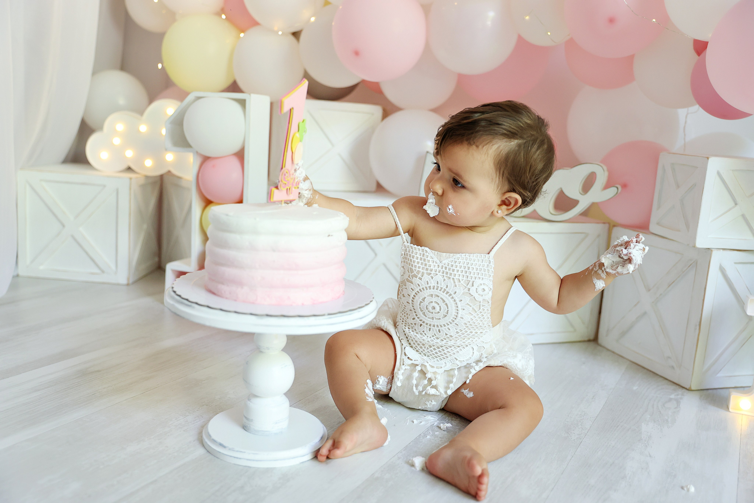 SMASH CAKE * cumpleaños. Fotografía de Eventos, Embarazo y Familiar en Pirineos