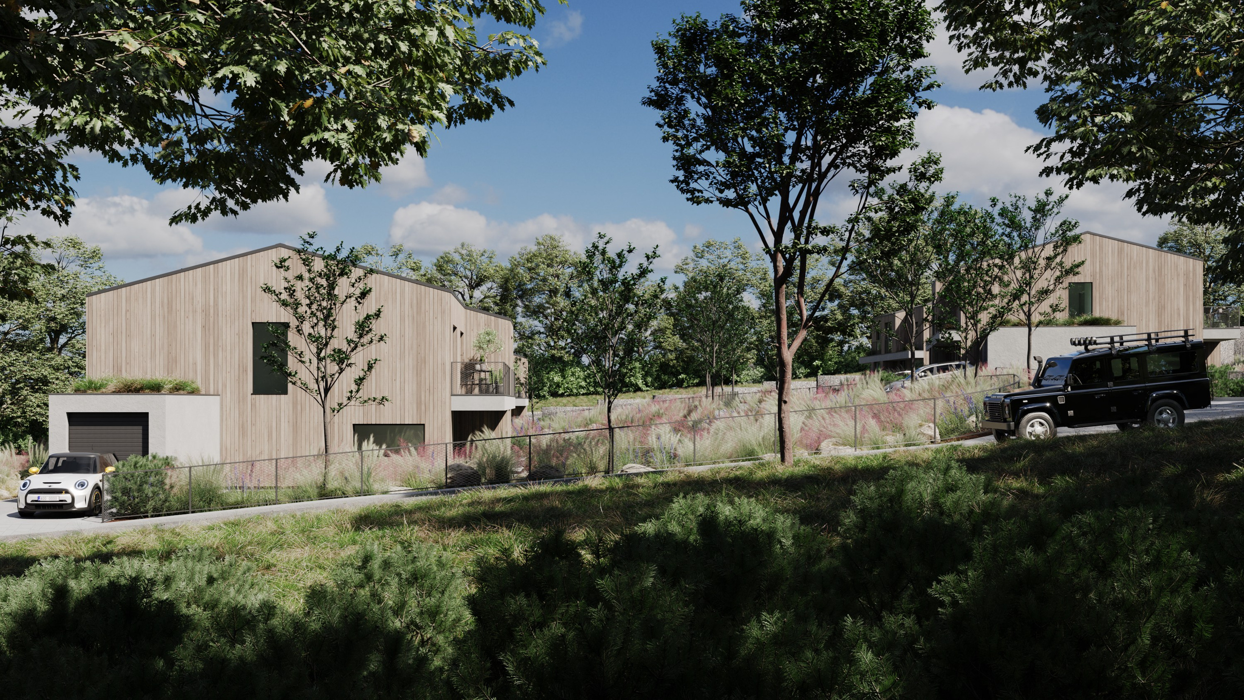 Developerský projekt v norském stylu. Filipenka architects