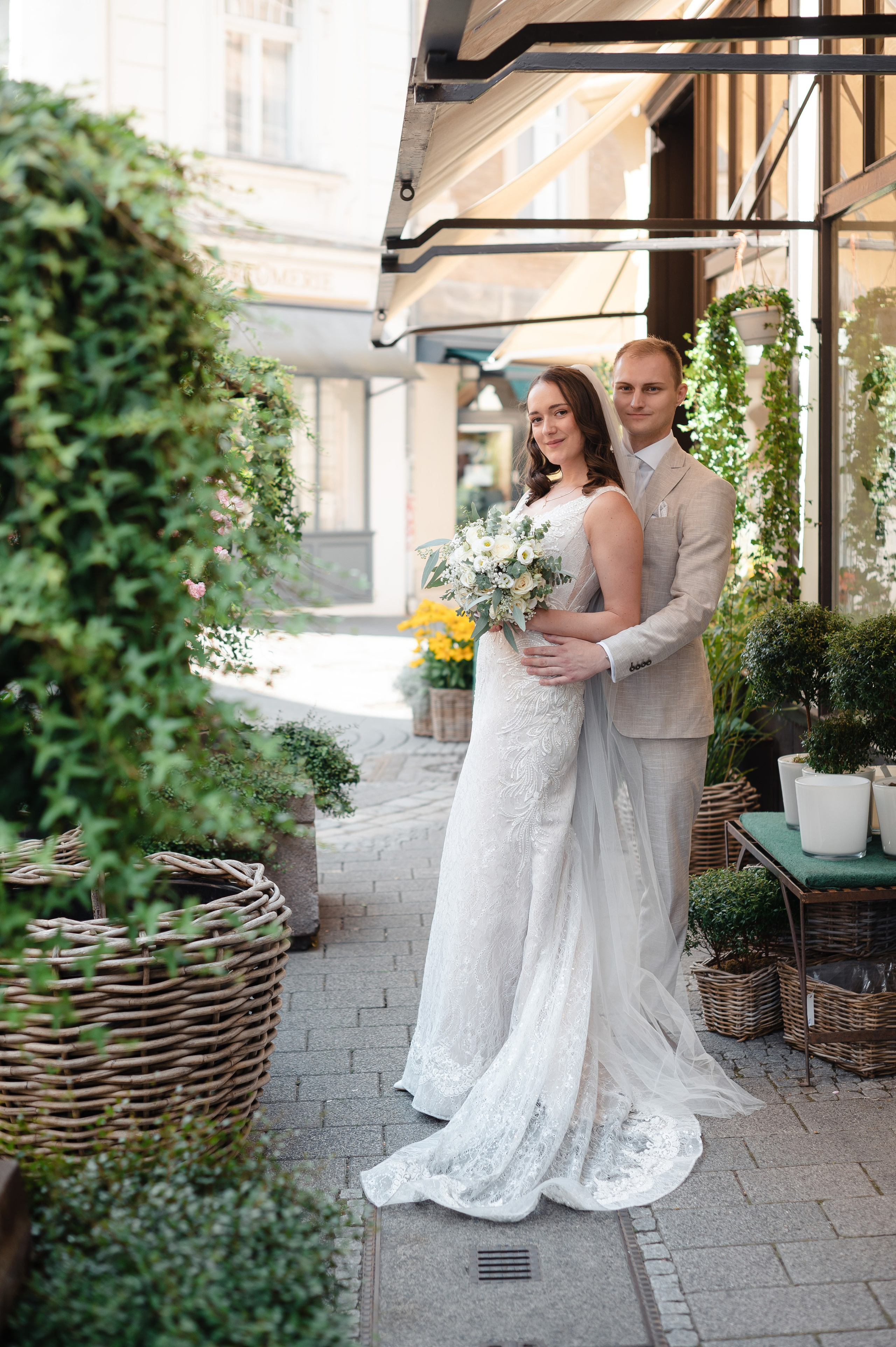Hochzeitsfotografie in Wiesbaden | Rathaus, Neroberg & Weinberge