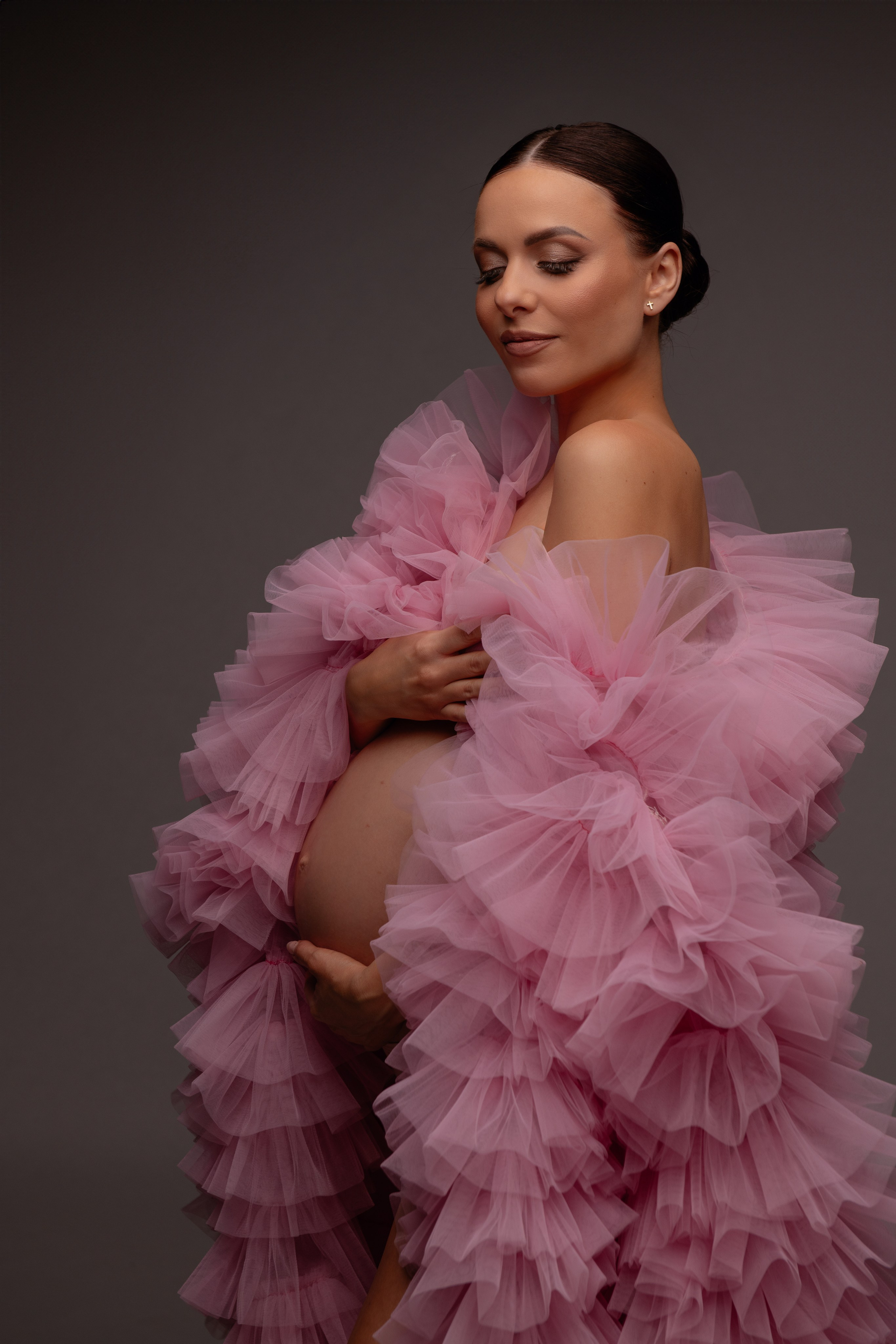Lena. Těhotenské focení. Profesionální fotografka v Praze Anastasia Haritonova