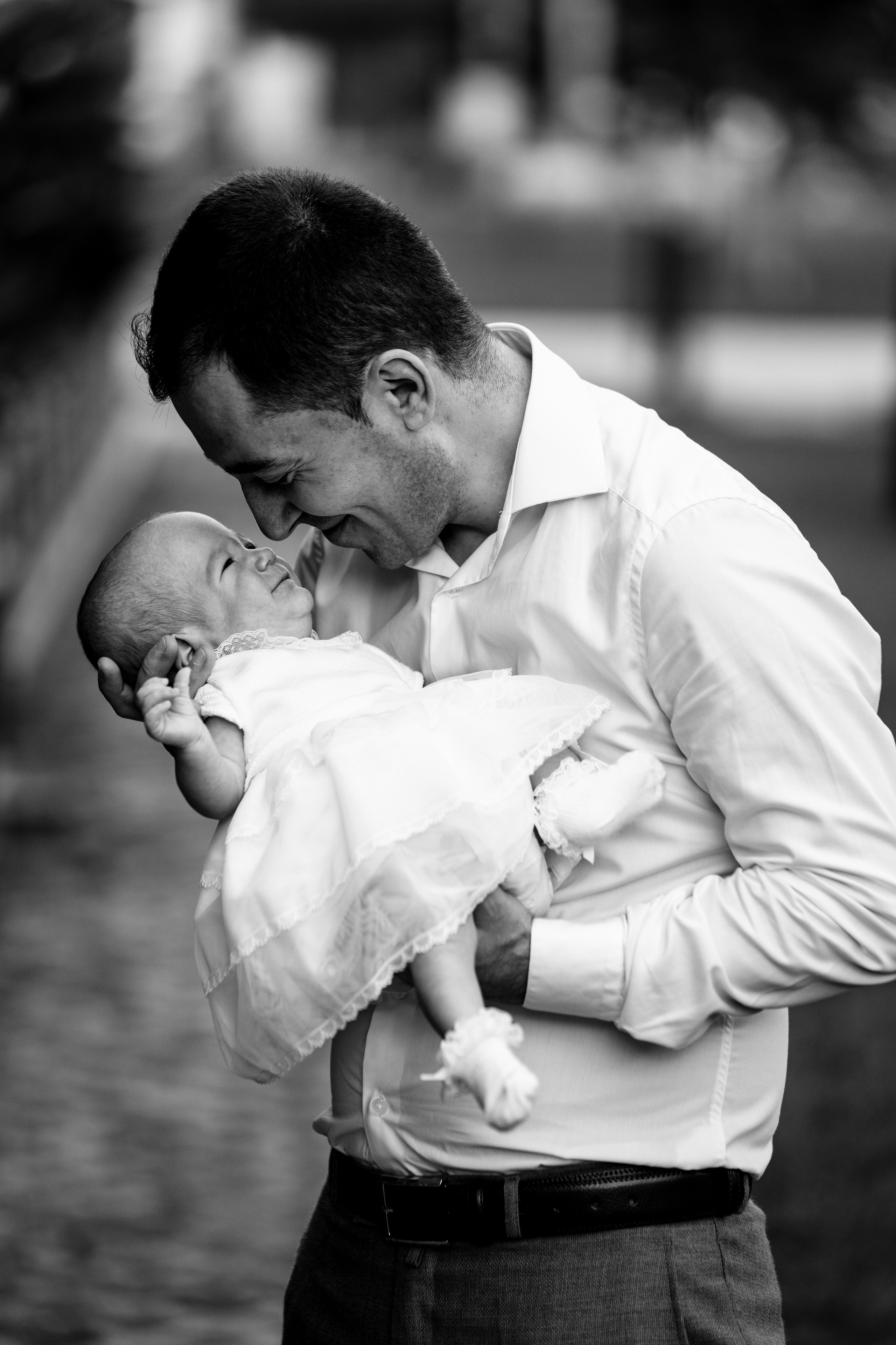 Aida, Clara, Francesca. Acasă