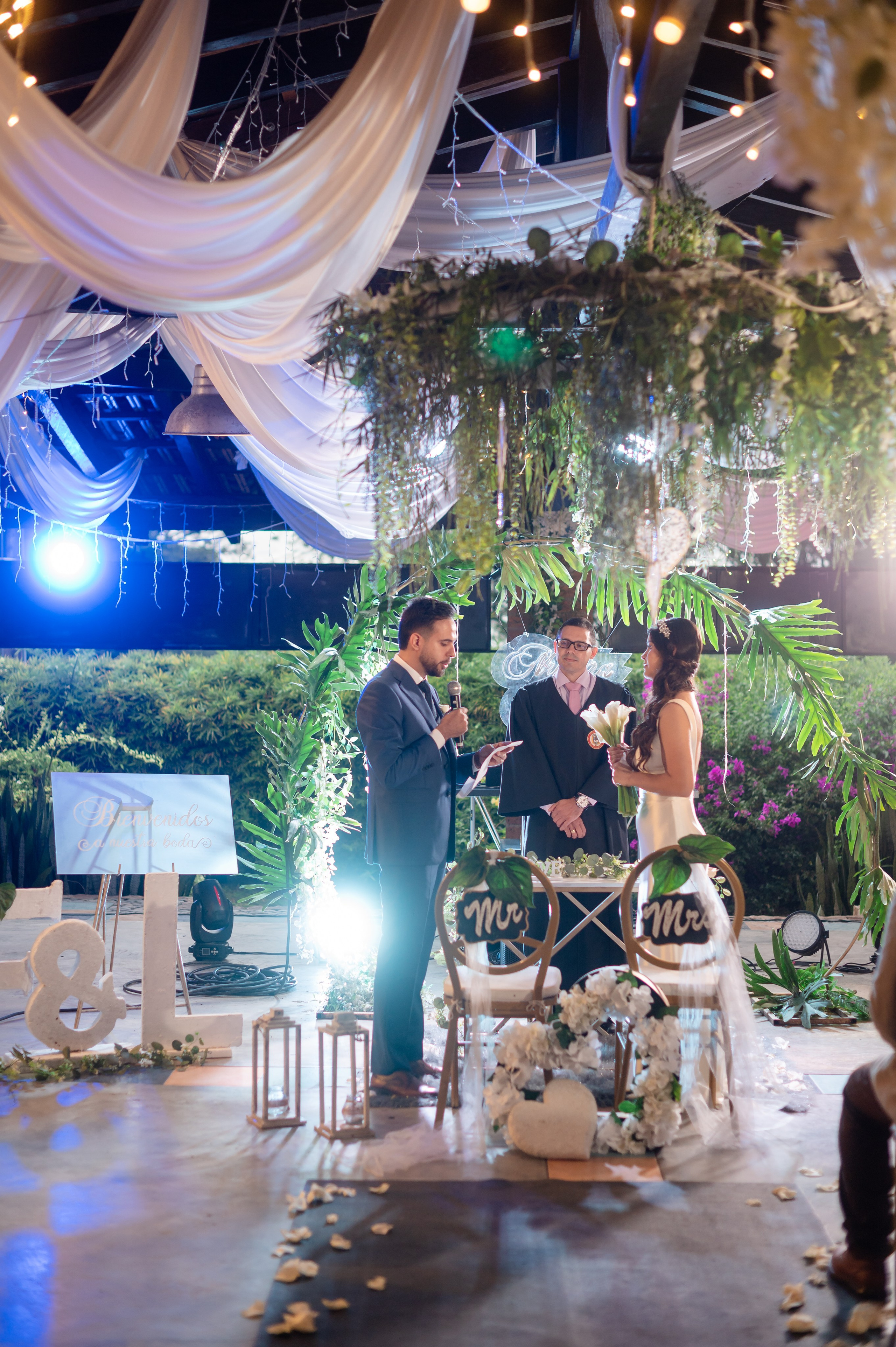 El Matri de Laura y Felipe. Www.dresalgadophoto.com