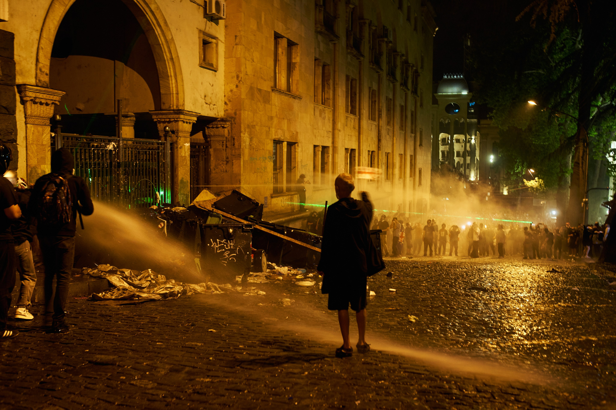 Georgia against «foreign law»/ არა რუსულ კანონს. Visual artist