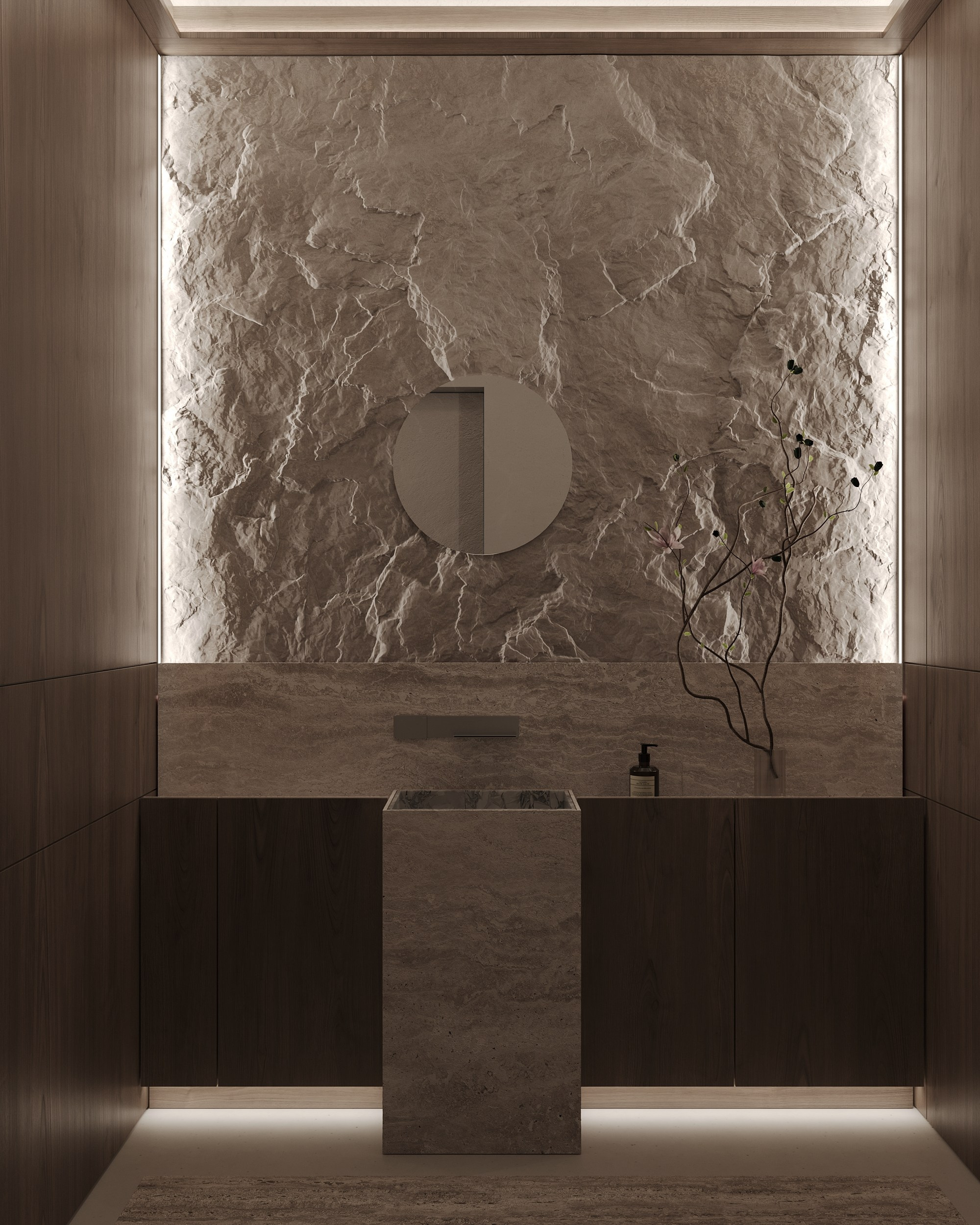 Wooden Oasis Pt.2. Simple Archs — high quality visualizations for your interior projects