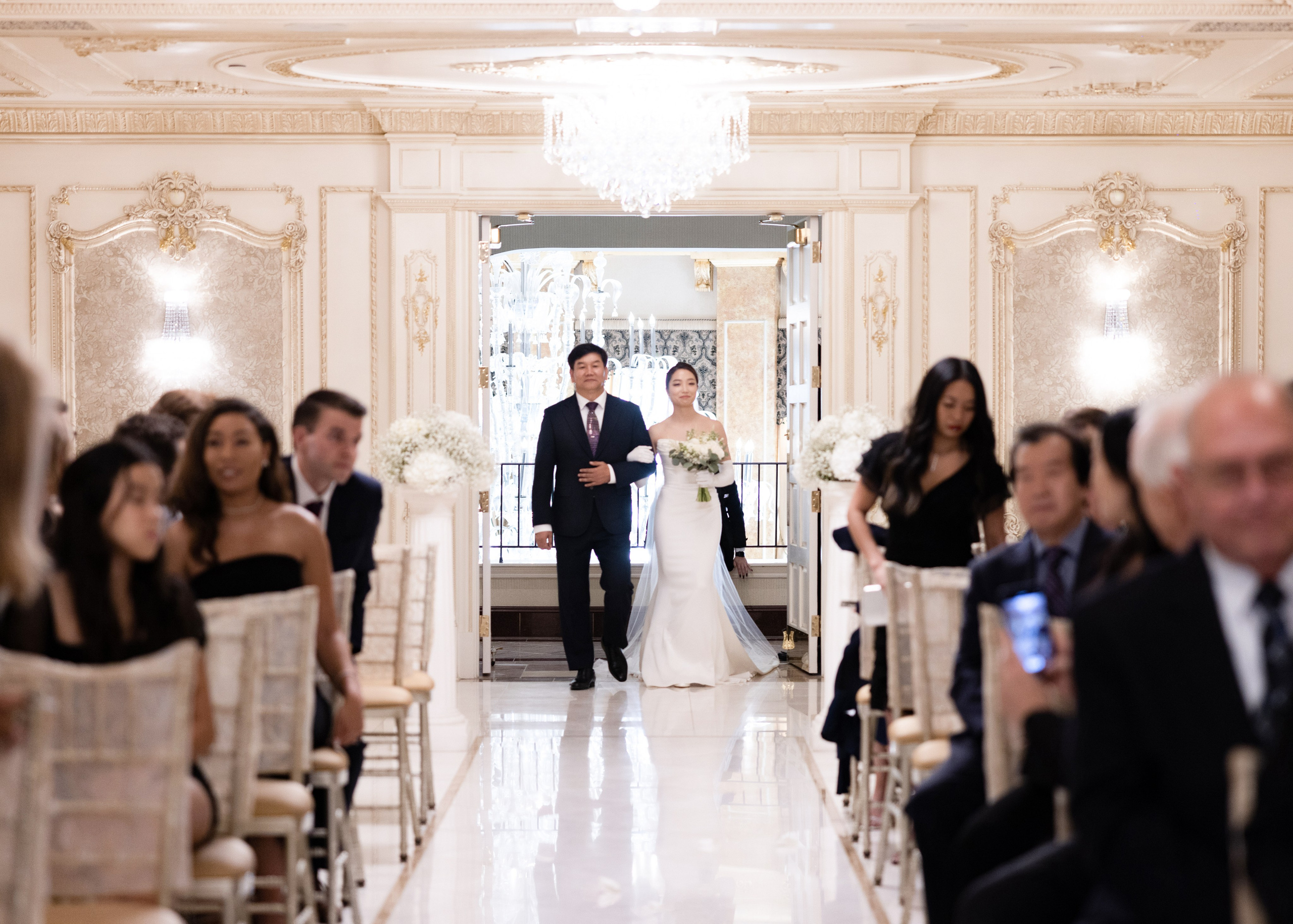 Conner Wiburn & Esther Roh in The Venetian in Garfield, NJ. Wedding Photo & Video