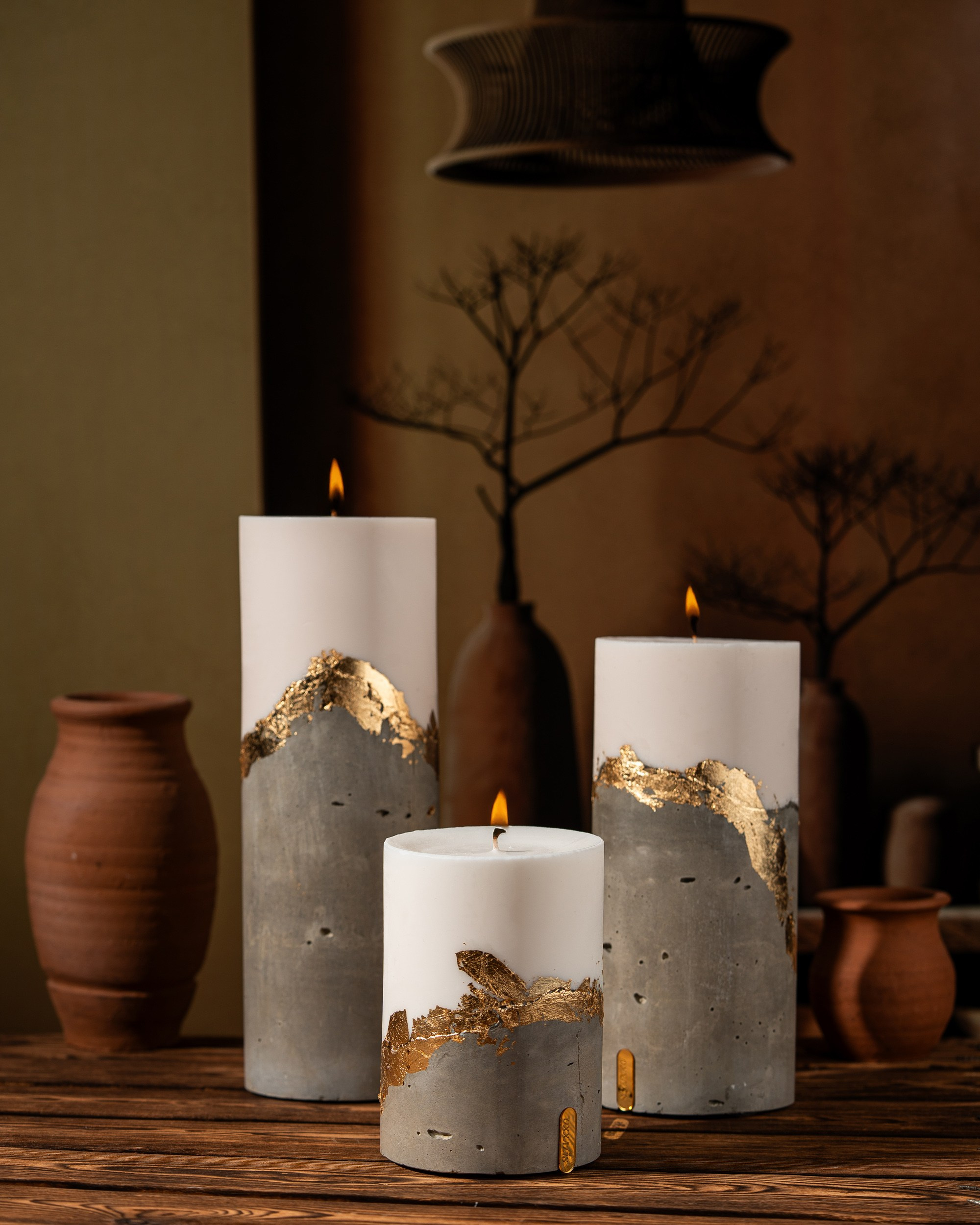 Dekorativ Şamların Gözəlliyini Vurğulayan Fotolar Çəkmək üçün 8 İpucu. Məhsul Fotoqrafı Bakıda