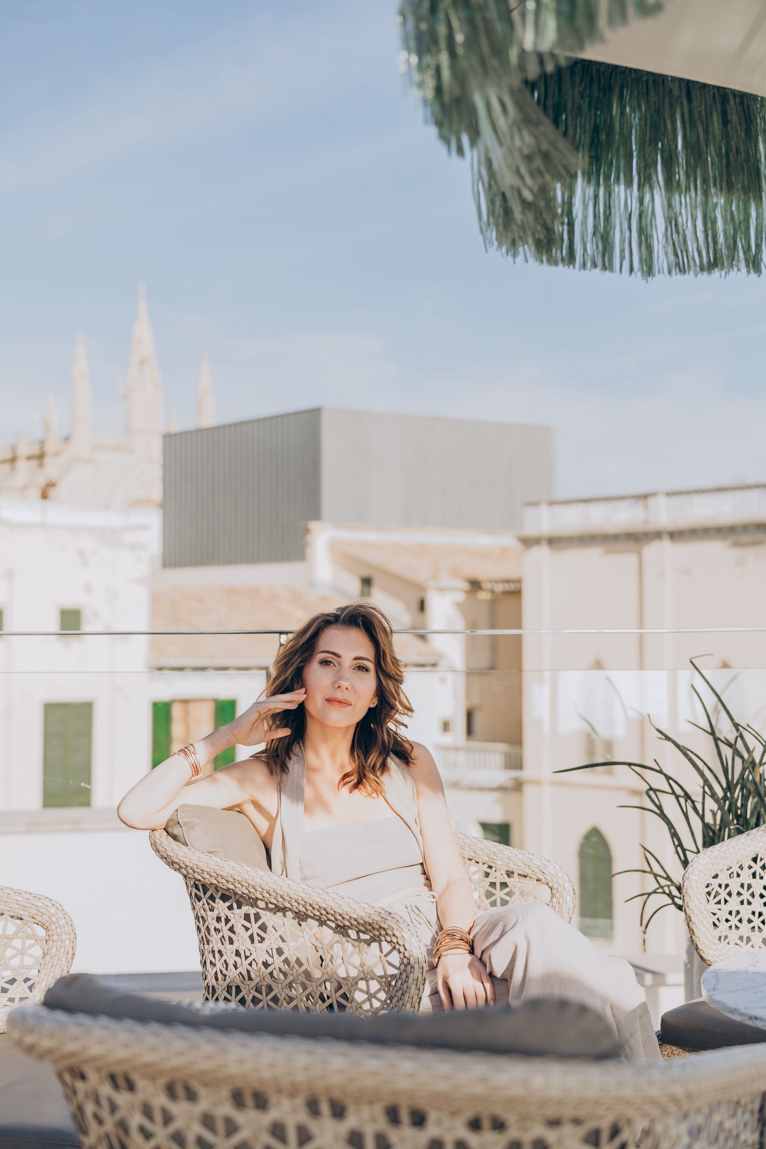 The soul explores the world. Photoshoot. Photographer in Mallorca