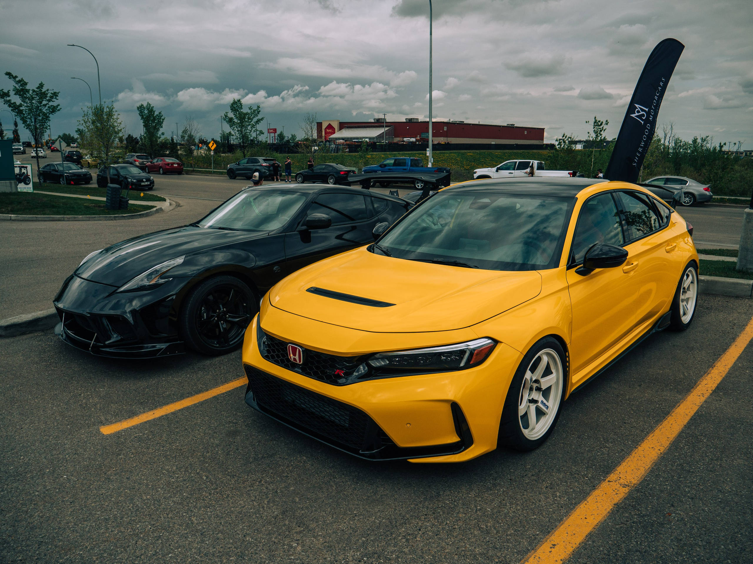 Edmonton Cars & Coffee Drive Out at Sherwood Motorcars’ event, May 26, 2024!