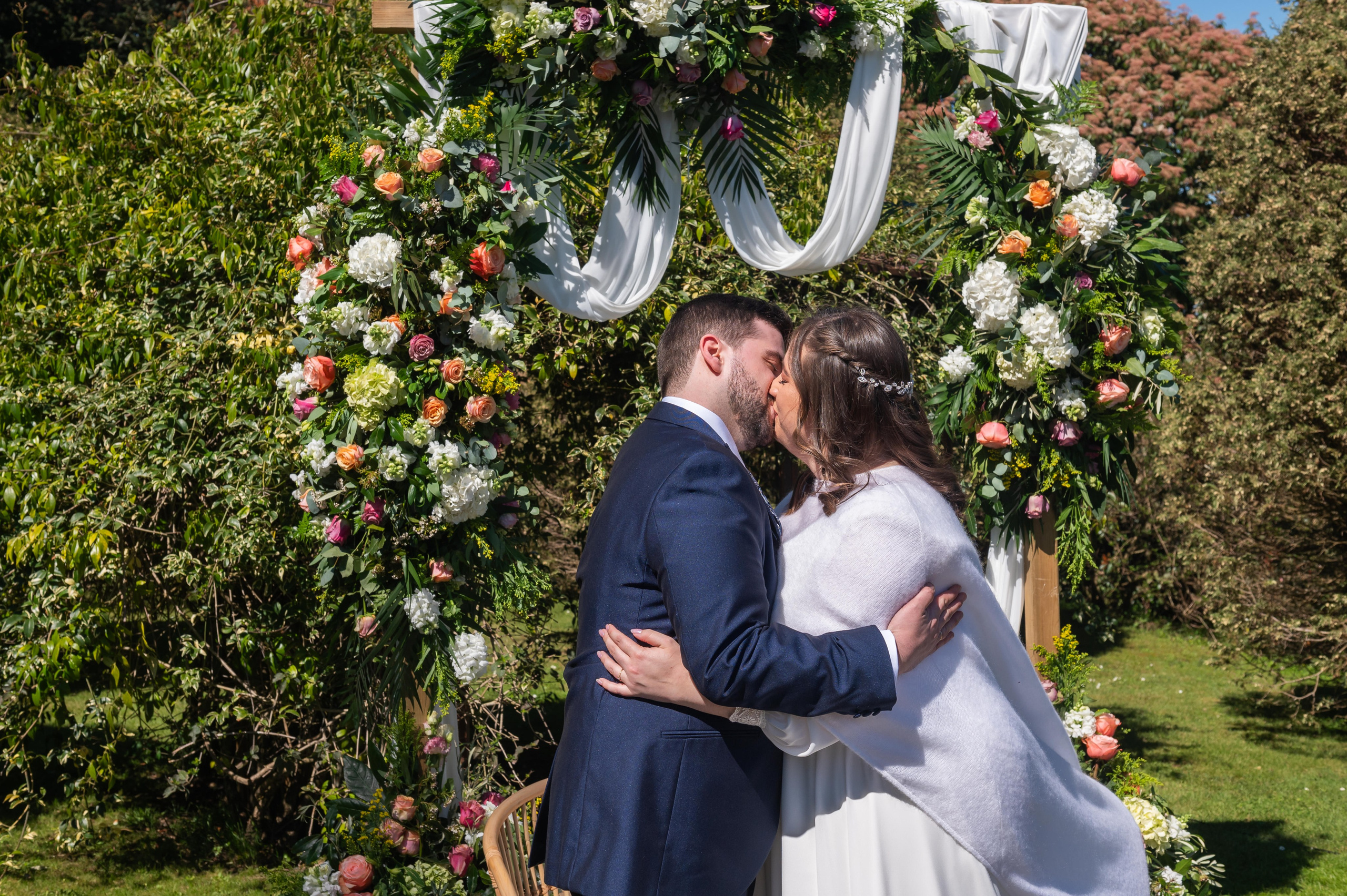 Boda de Claudia y Gabriel · Pazo de Santa Cruz de Bueu, Galicia · Javier Poveda