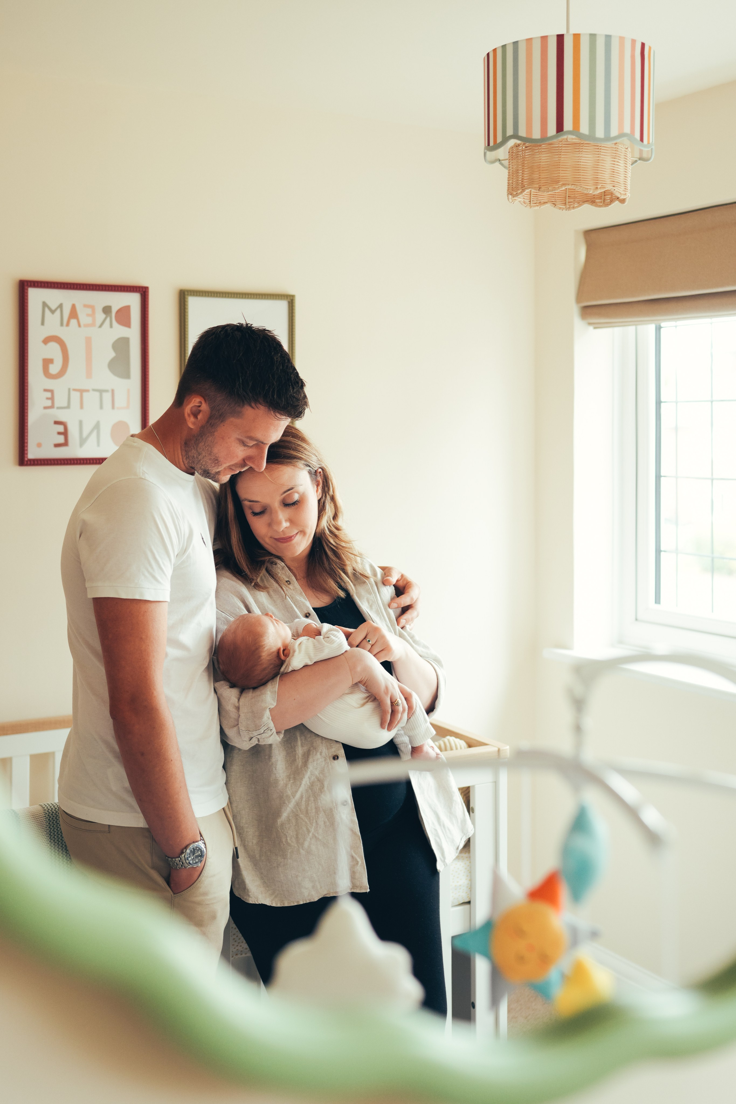 Newborn photoshoot in Solihull and Birmingham.