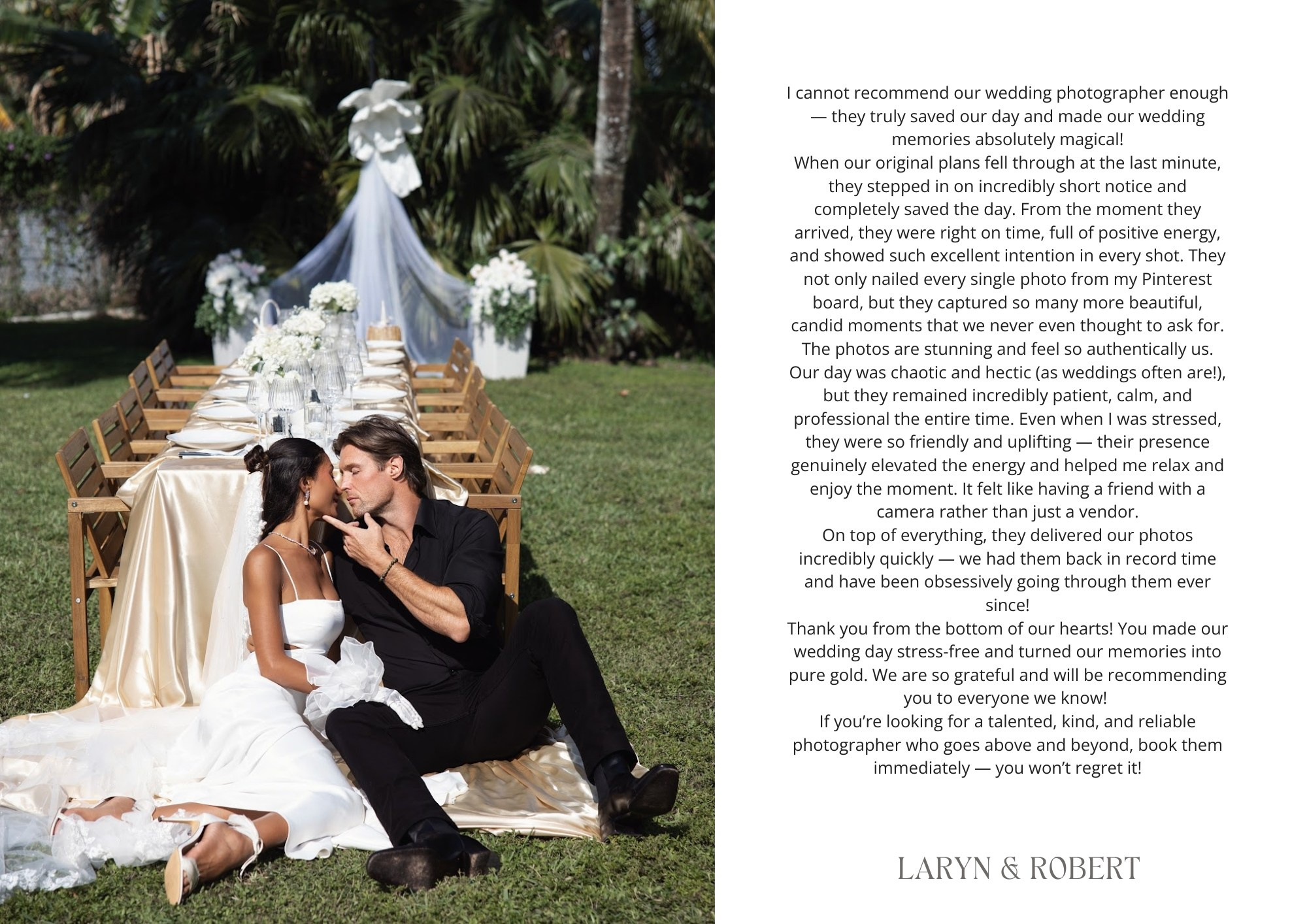 YES I DO PRODUCTION — Wedding photography&videography