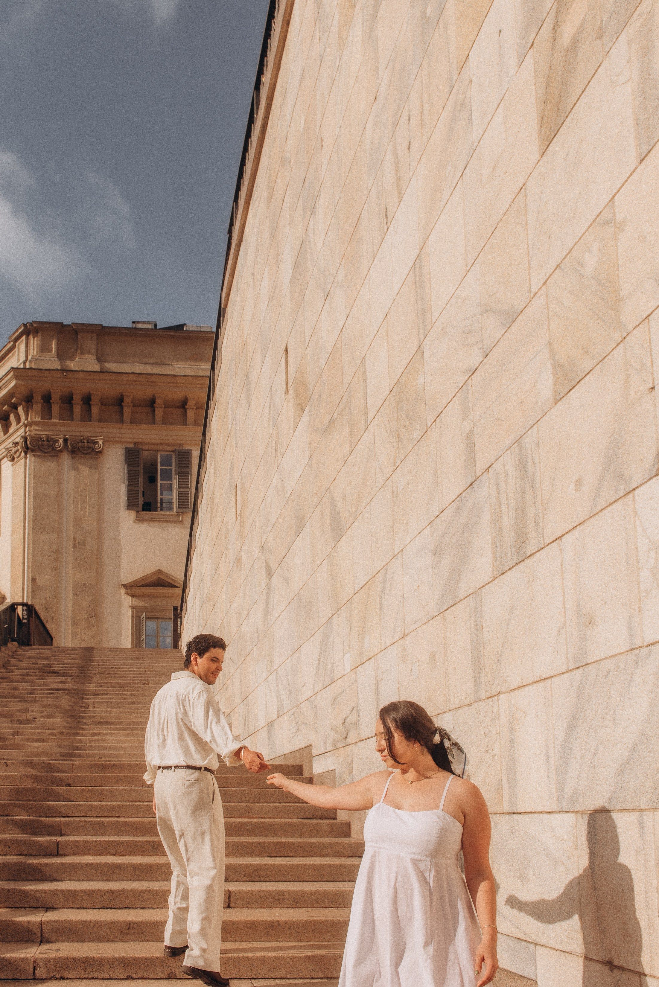 Duomo morning lovestory. Анастасия Бучинская фотограф в Милане