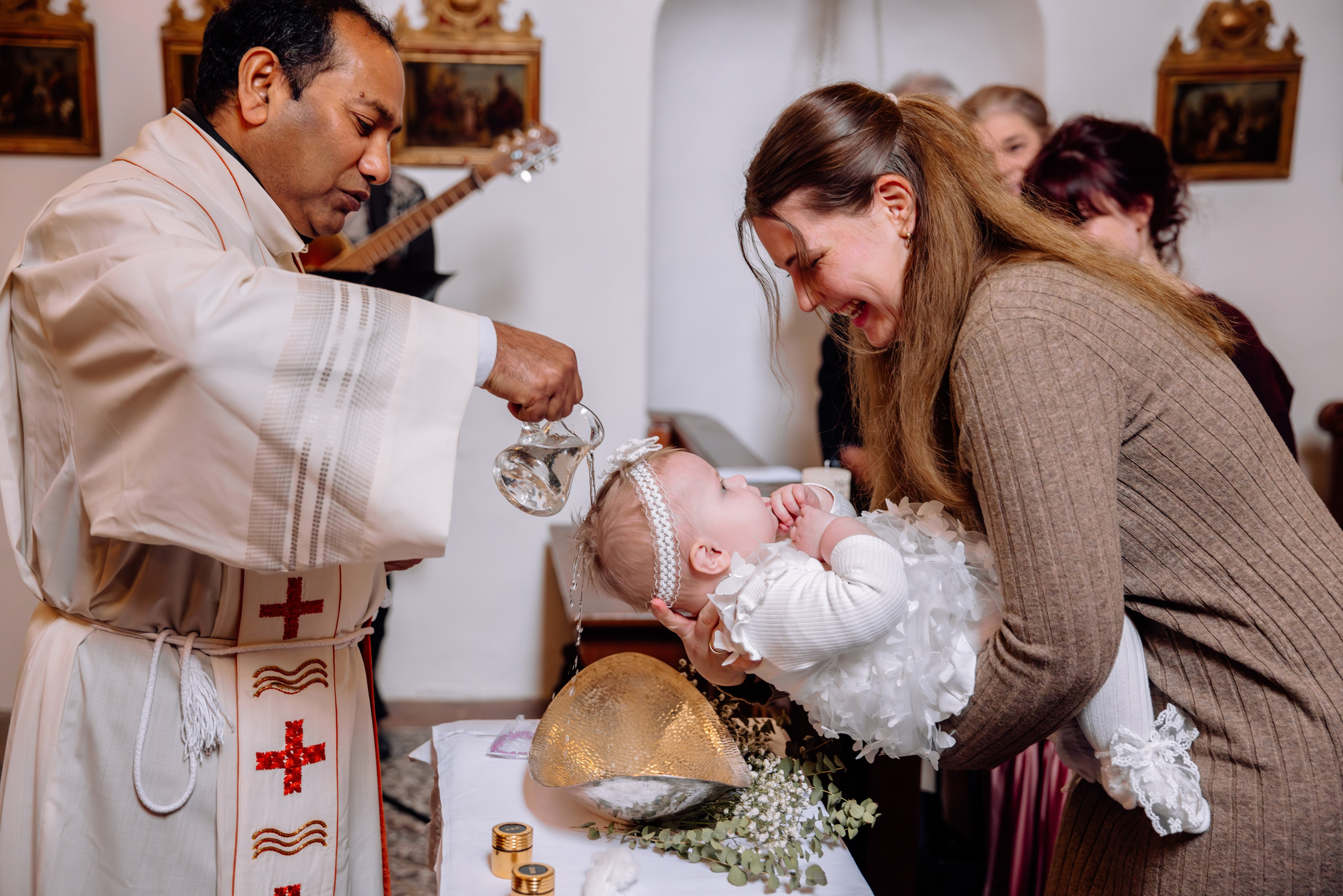Schloss Maxlrain: Taufe. Hochzeitsfotograf München Taufe Familienfotograf Tanja Mauke