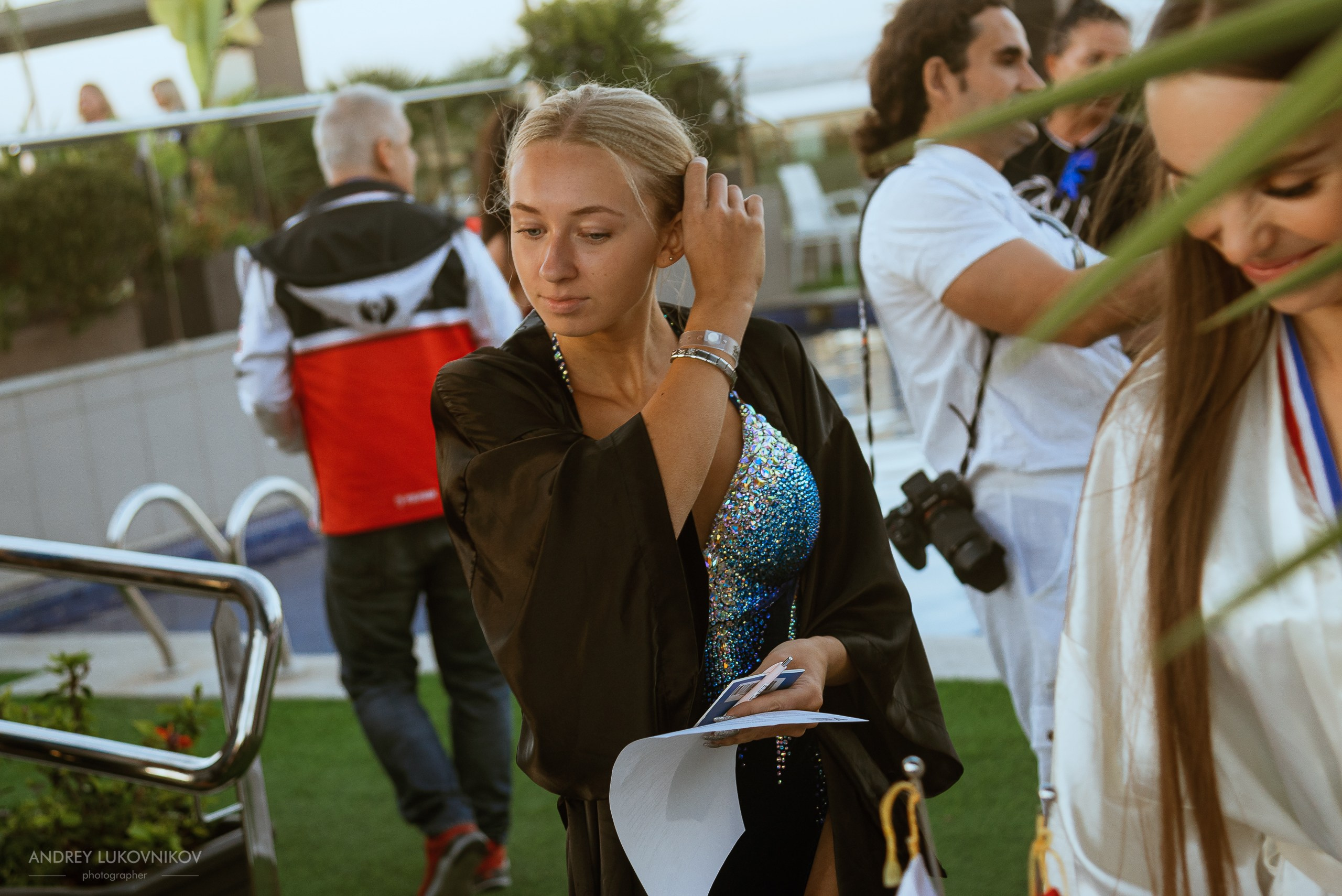 Photoshoot of the IFBB Miss Fit Model Europe 2024 registration in Torrevieja