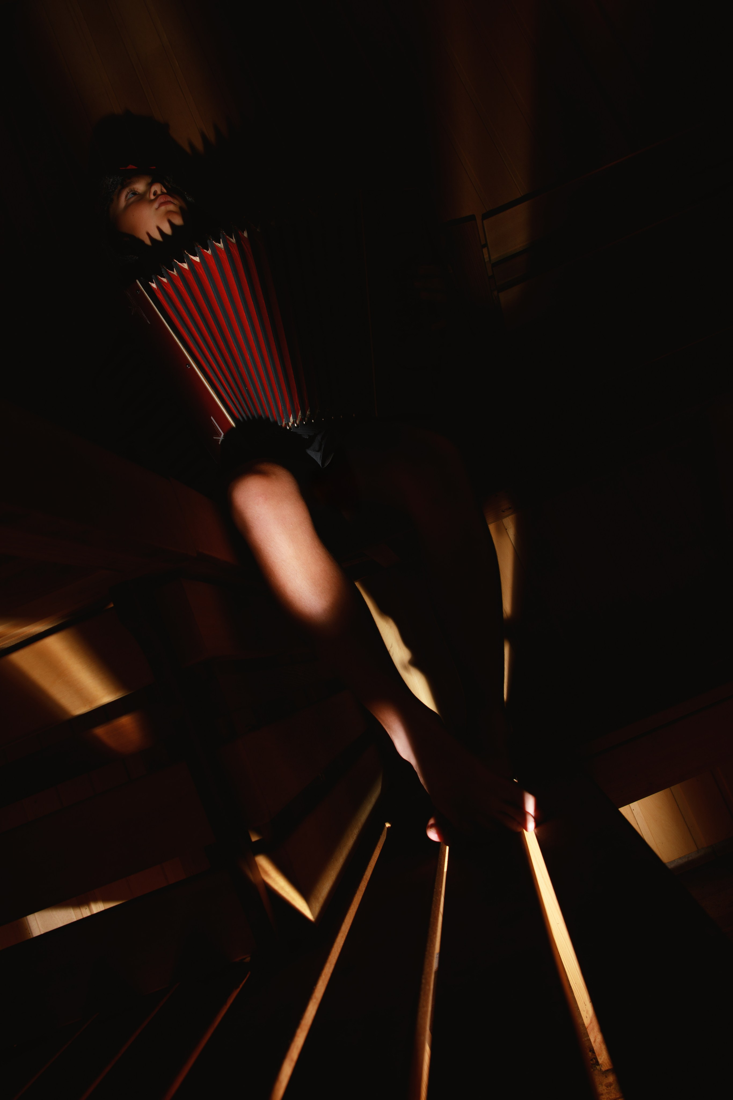 Echo of the Accordion. Fine Art Photography by Ksenia Mirnaya