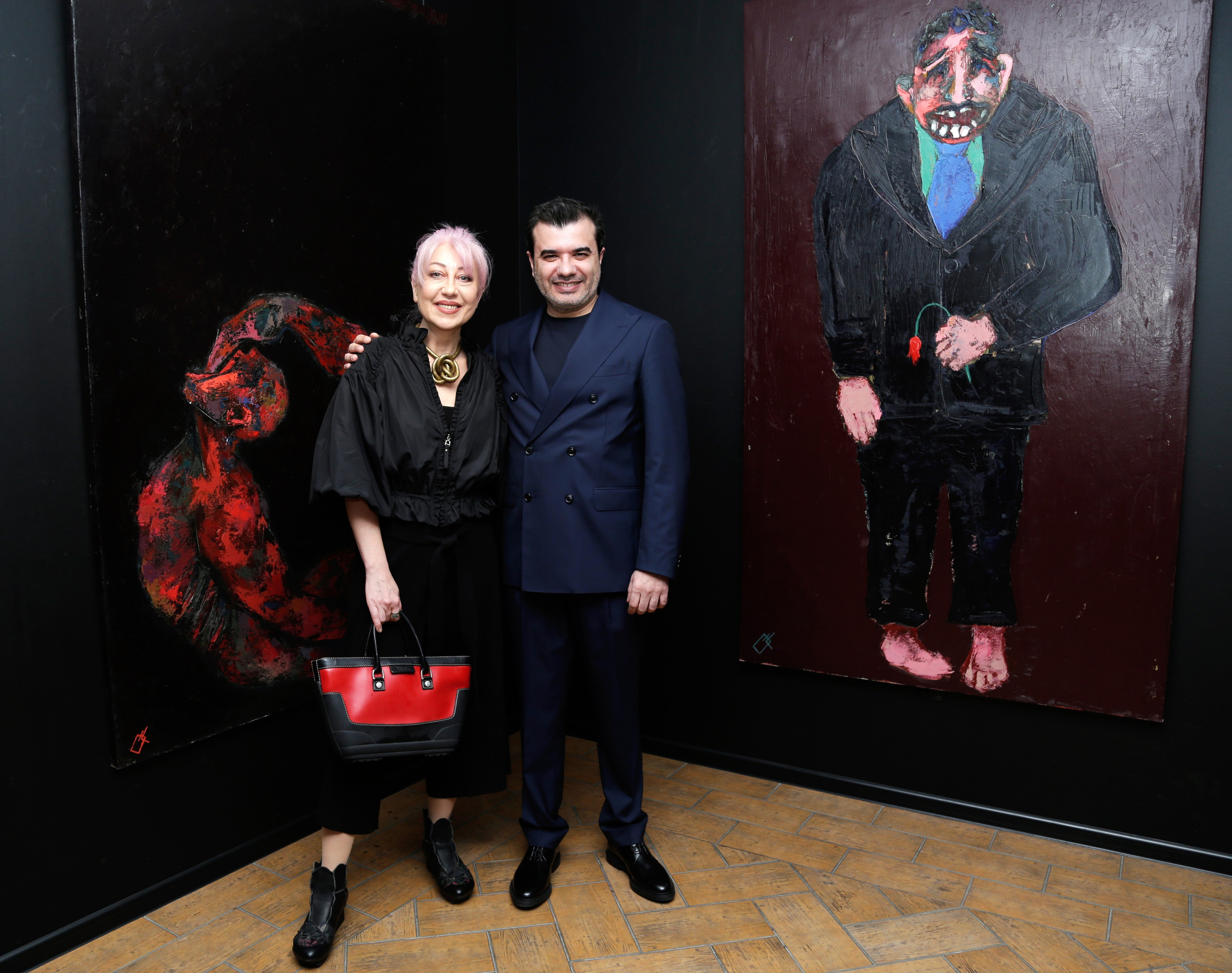 Photo report of “Interpretation” solo exhibition of Kamran Mammadov. KAMRAN MAMMADOV ART