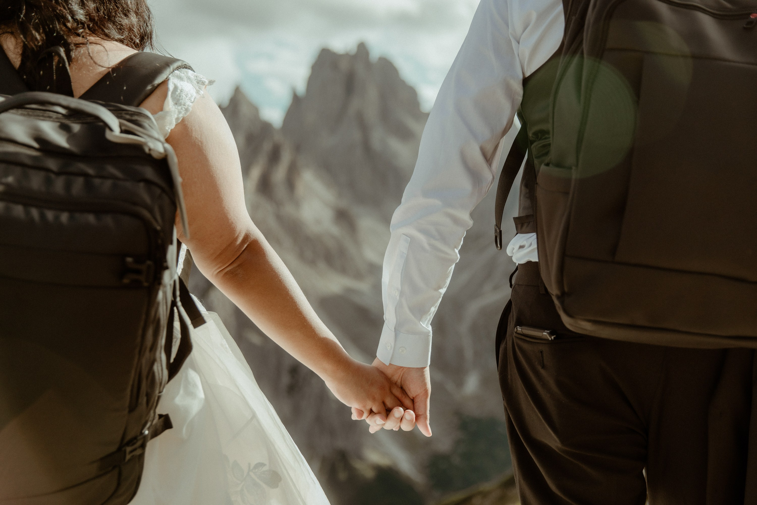 Secret Dolomites elopement at Lago di Braies & Cadini di Misurina | Best place to elope in Italy. Iceland elopement photographer & videographer