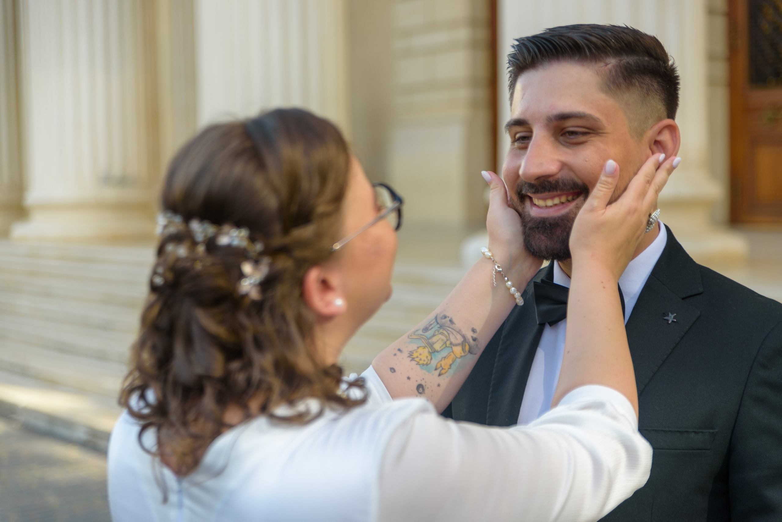 Sedinta foto cuplu Ateneu Bucuresti