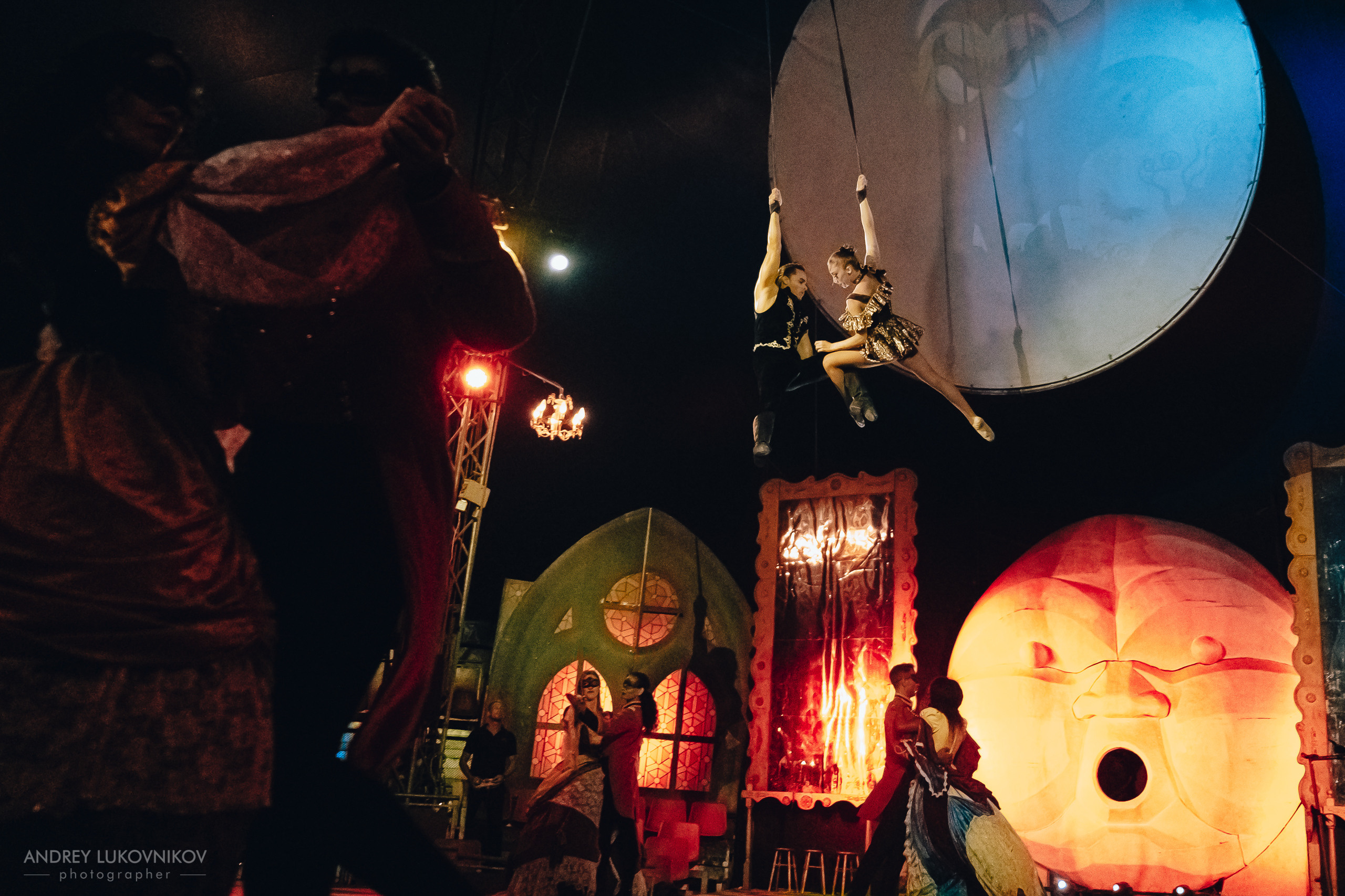 Репортаж с выступления цирка El Circo Encantado в Торревьехе — Фотограф в Аликанте и Торревьехе