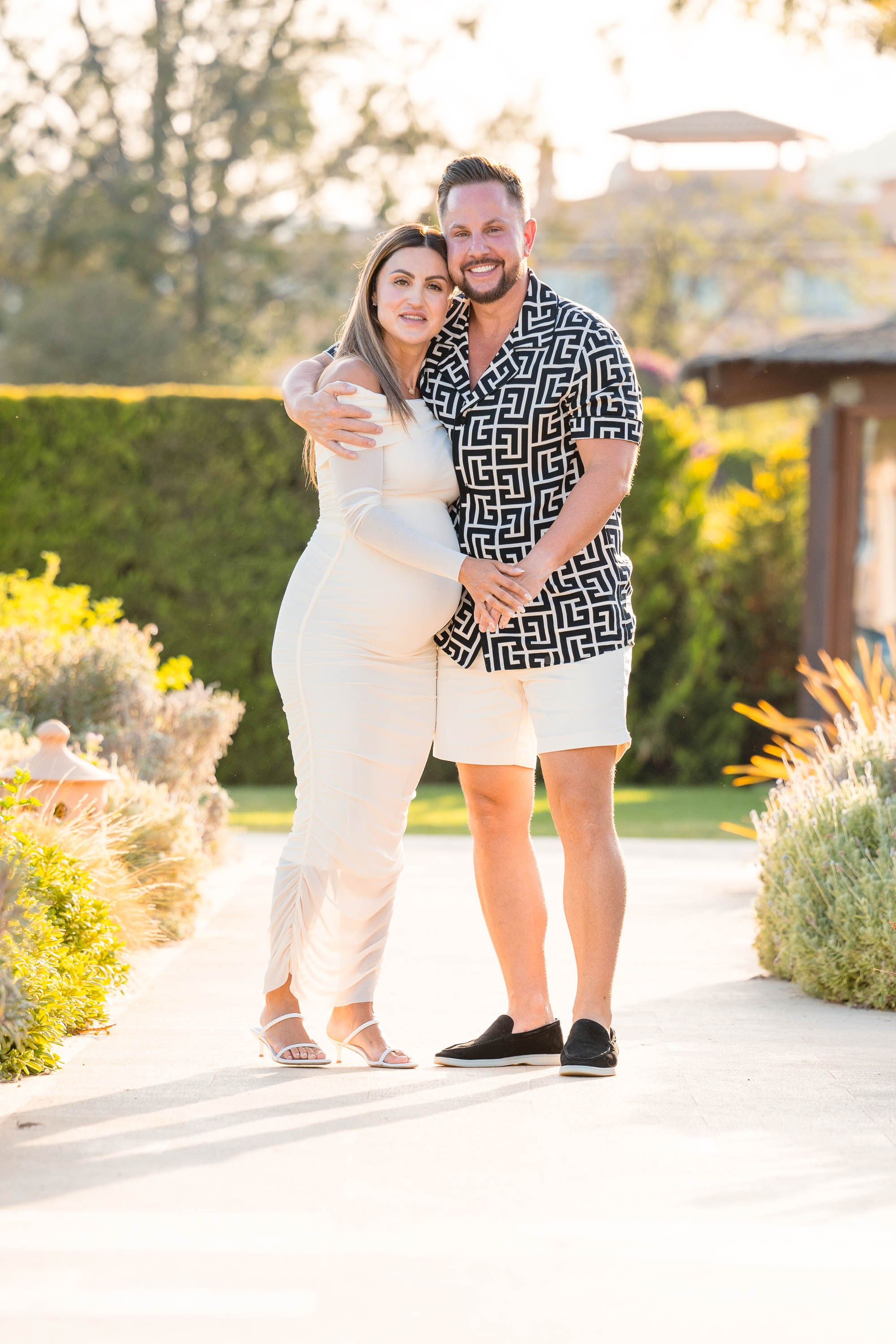 Pregnant Portrait Photoshoot at St. Regis Mardavall. Mallorca Wedding, Corporate & Social Photographer