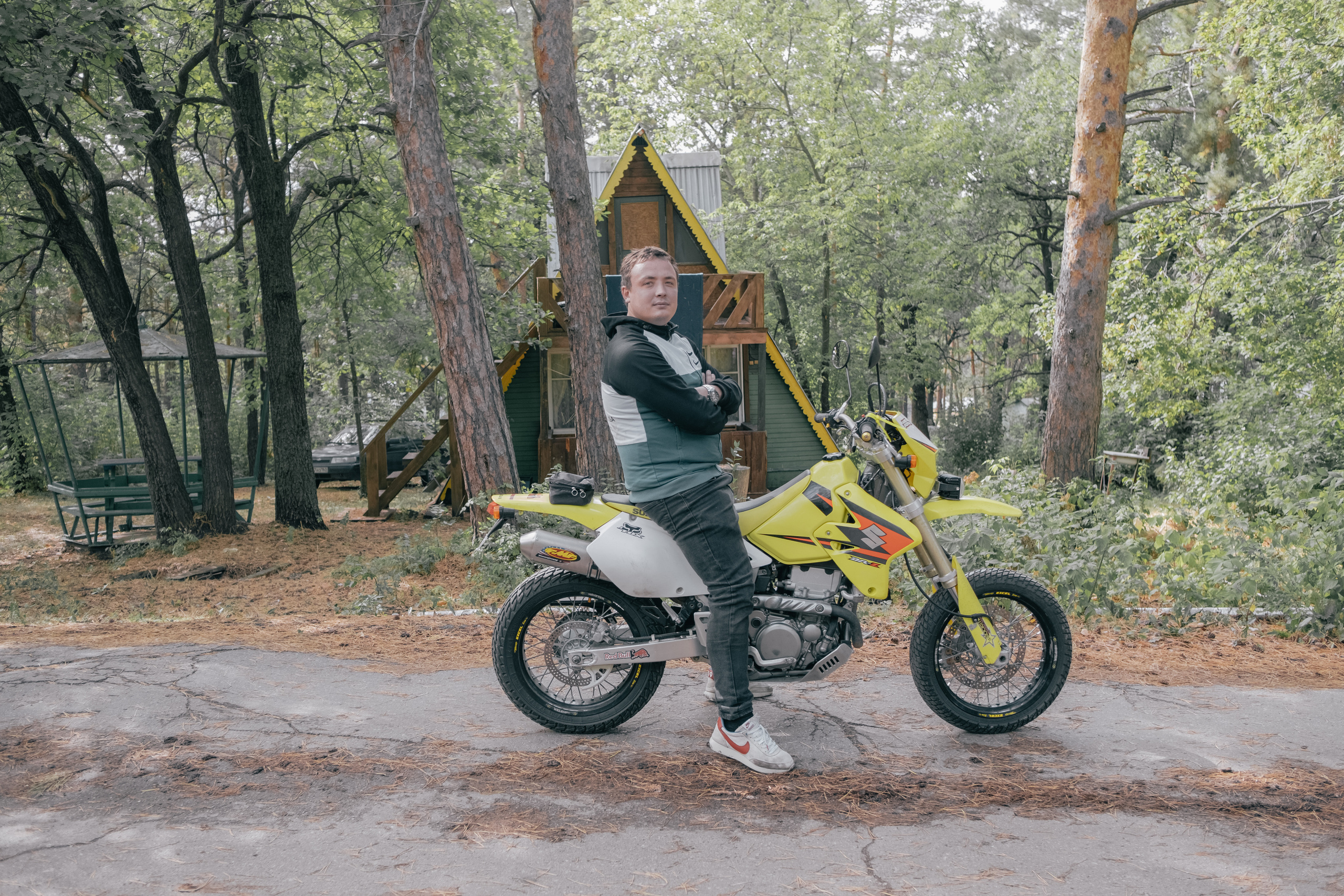 Bikers` camp. Photographer Anastasiya Dubrovina