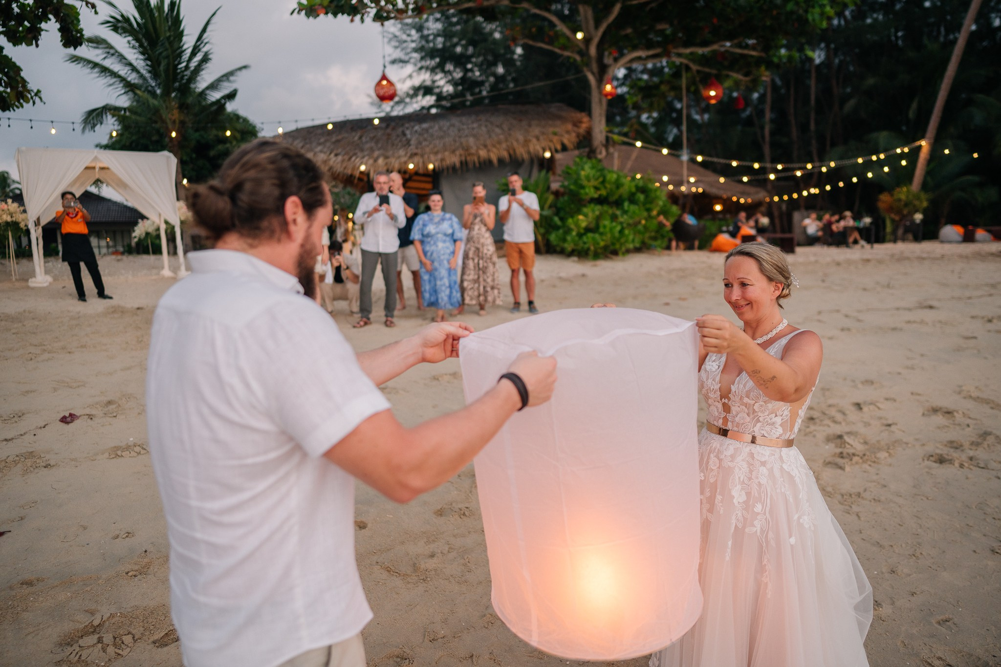 Buddhist + Western. Wedding on Koh Samui, Thailand