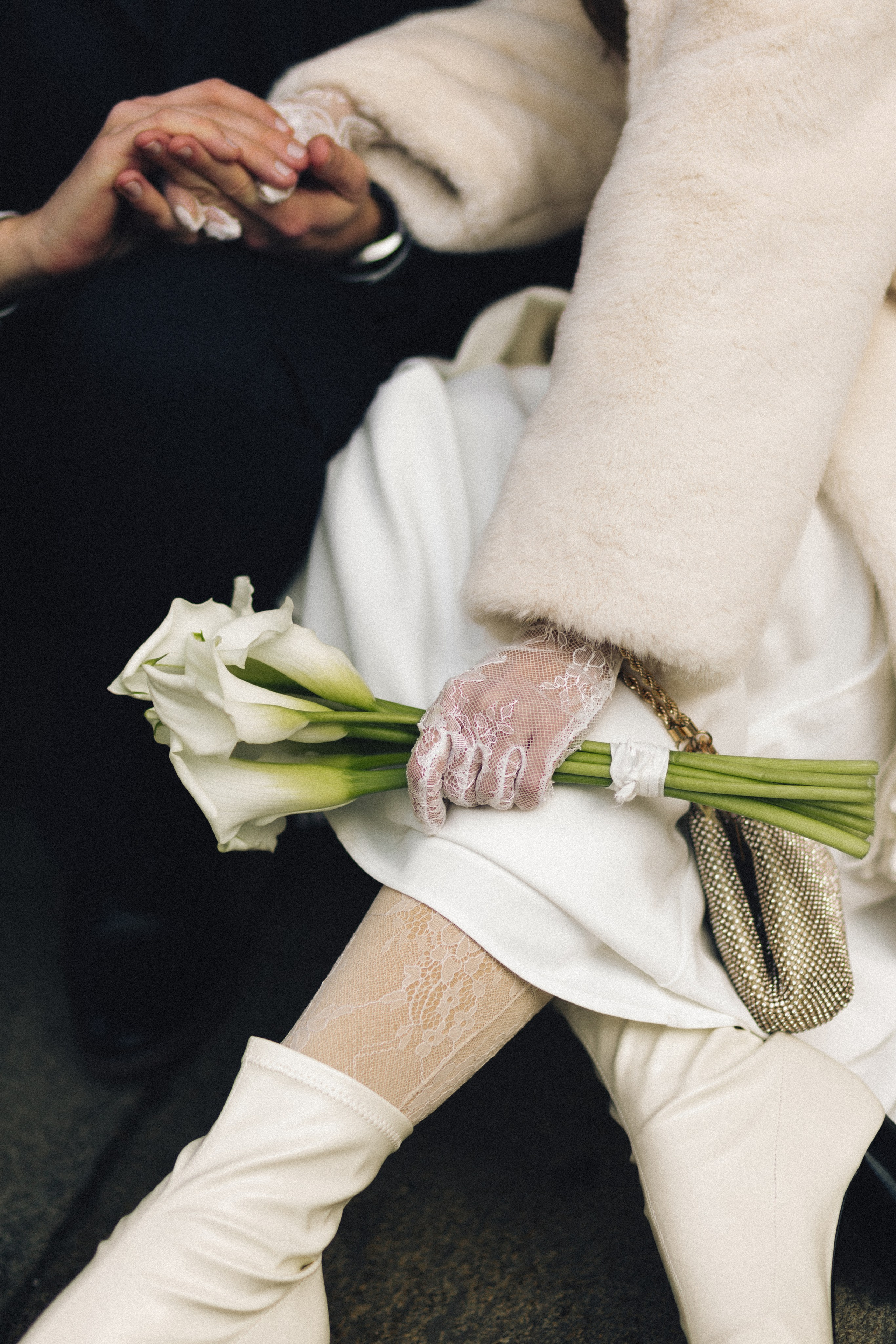Romantic wedding details in the heart of Turin