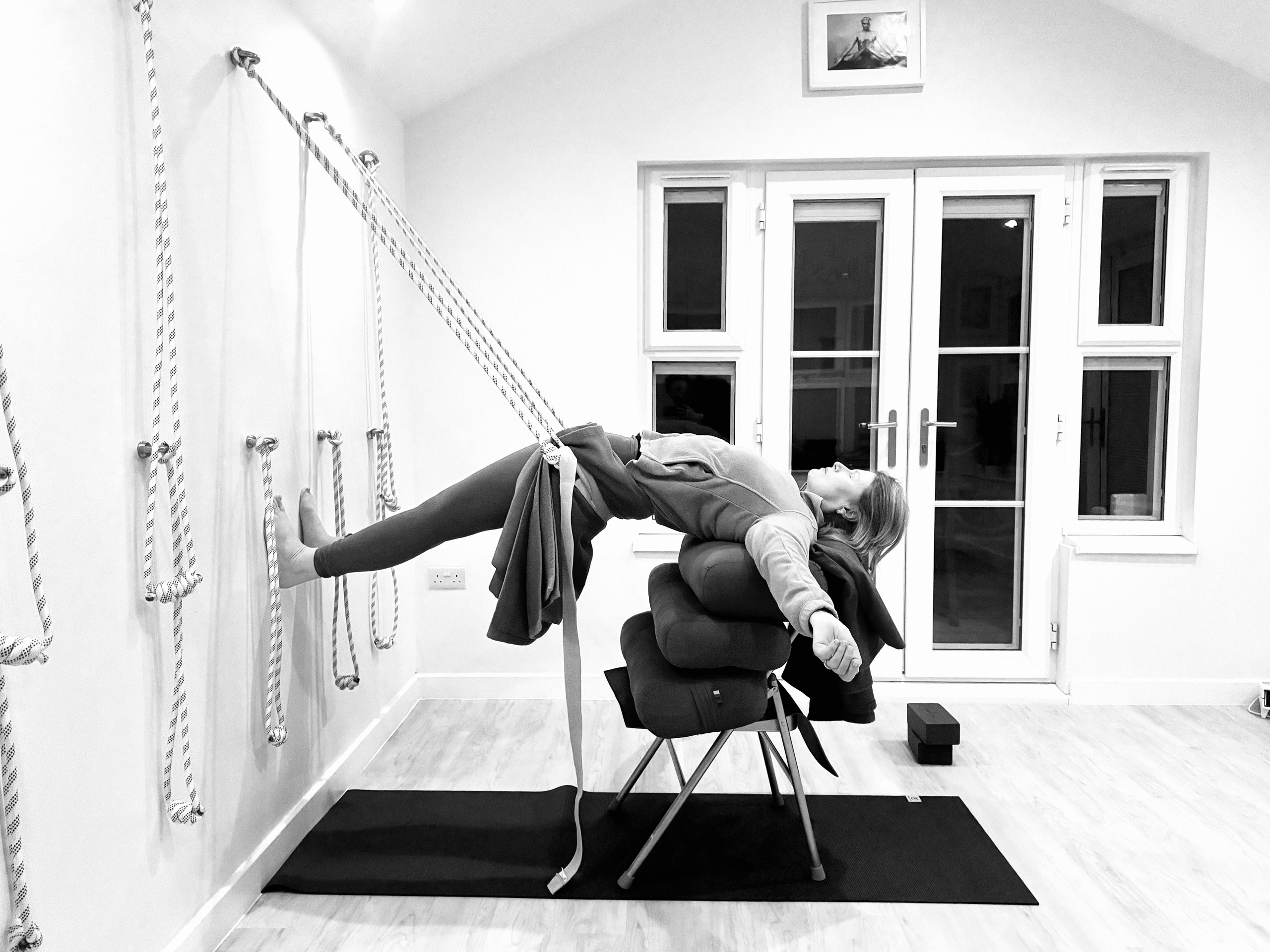 Iyengar yoga classes in private studio in Solihull. Iyengar Yoga in Solihull with Irina Zoteeva