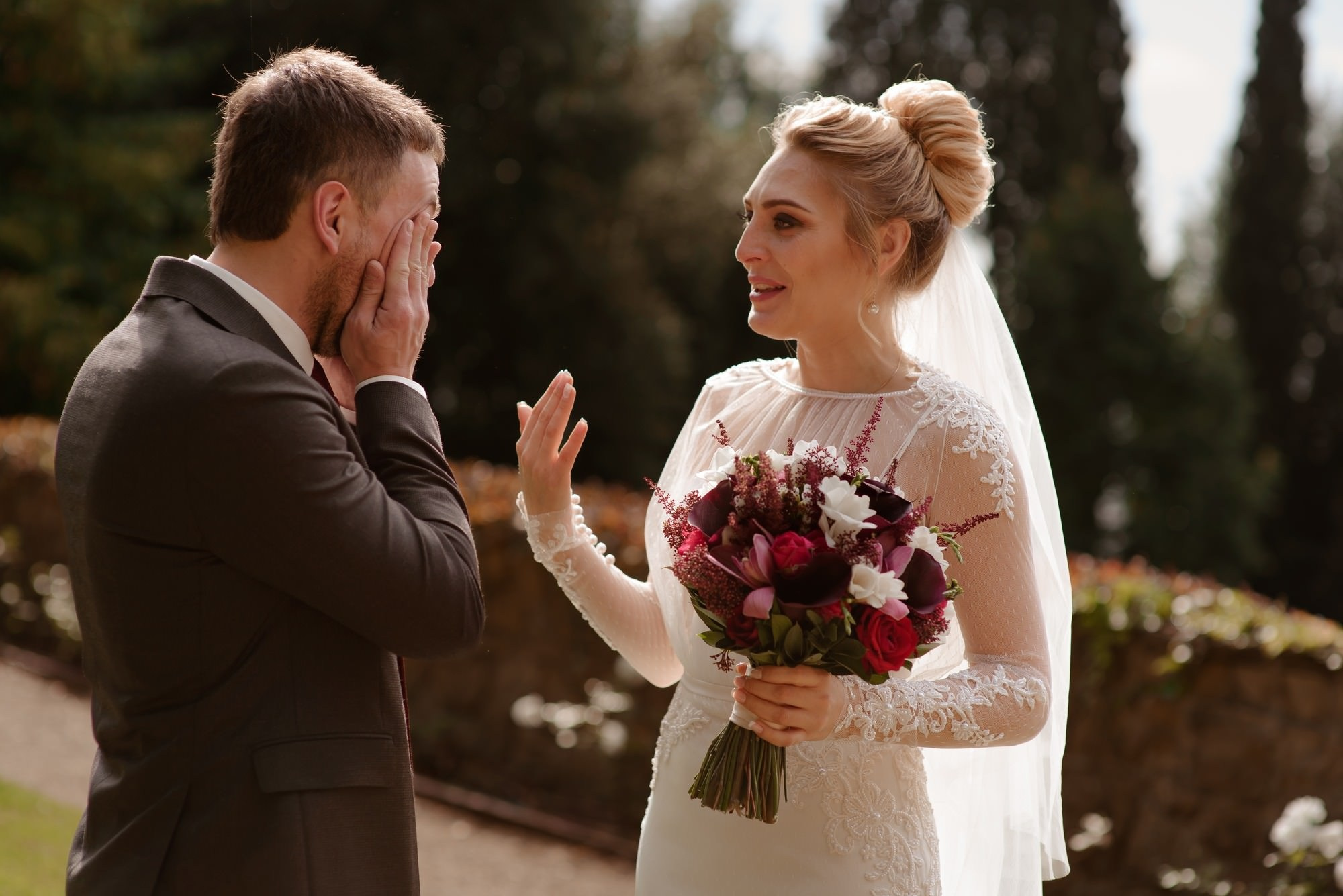 Intimate Elopement in Tuscany — Villa Le Fontanelle Florence | Destination Wedding Photography. Bella Vita Weddings — Wedding Photography in Dubai & Destination