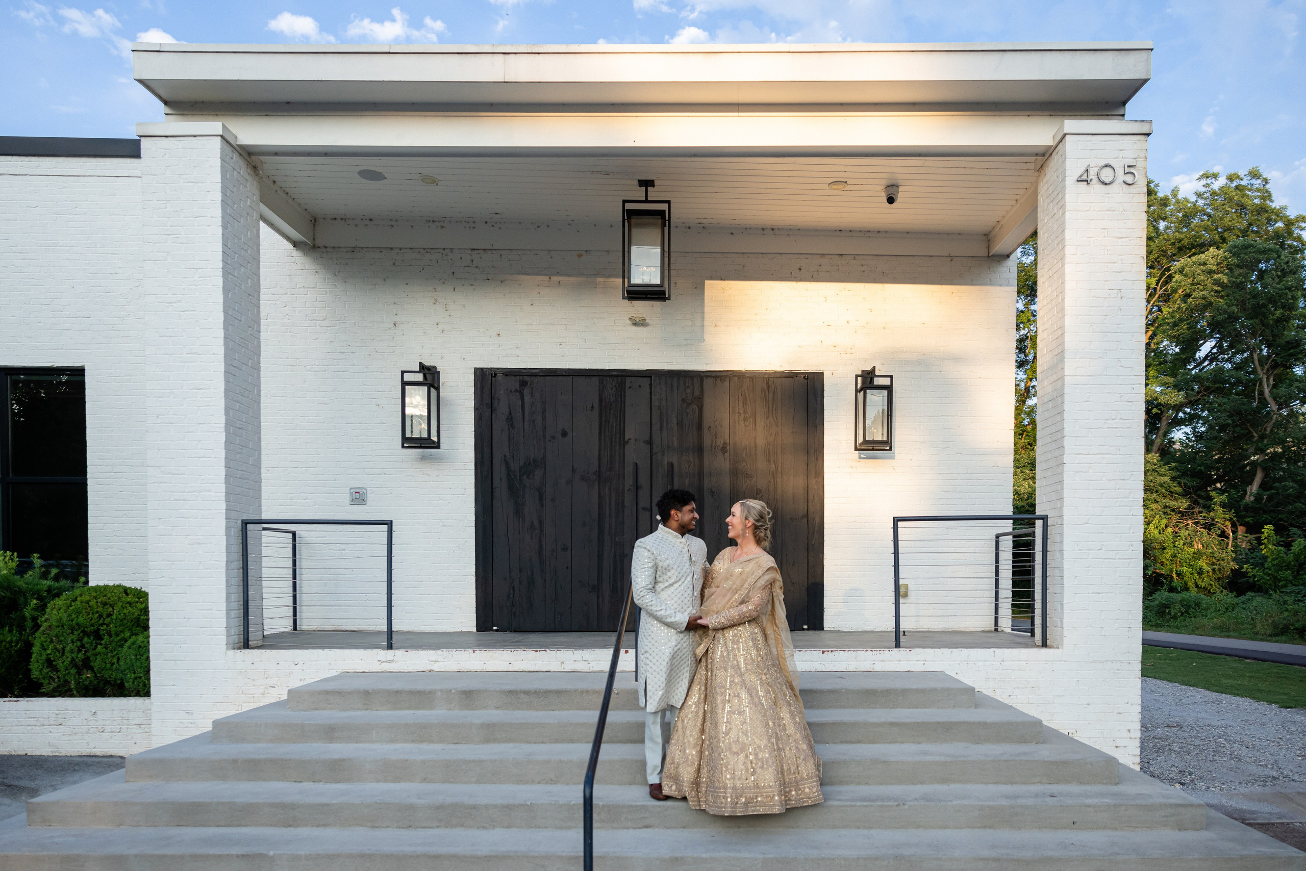Color, Culture, and Celebration: A Vibrant Indian Fusion Wedding at The 405 in July. Wedding and portrait photography in Greenville SC