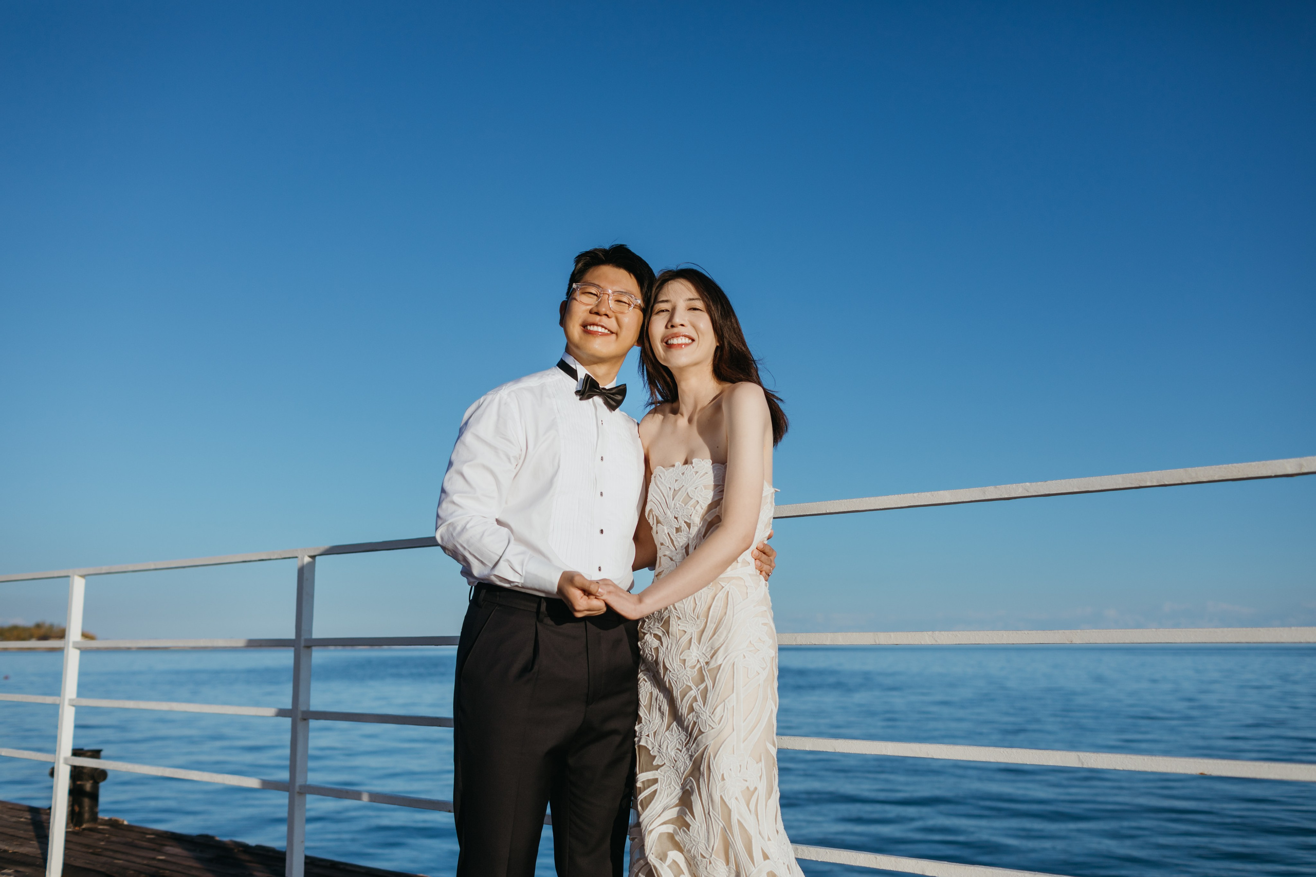 Чесан и Лиса (South Korea) — свадебная фотосессия на Иссык-Куле, пансионат “Каприз” | Chisun & Lisa — Issyk-Kul Lake wedding photos, Capriz. Фотограф в Бишкеке Оксана Шувалова