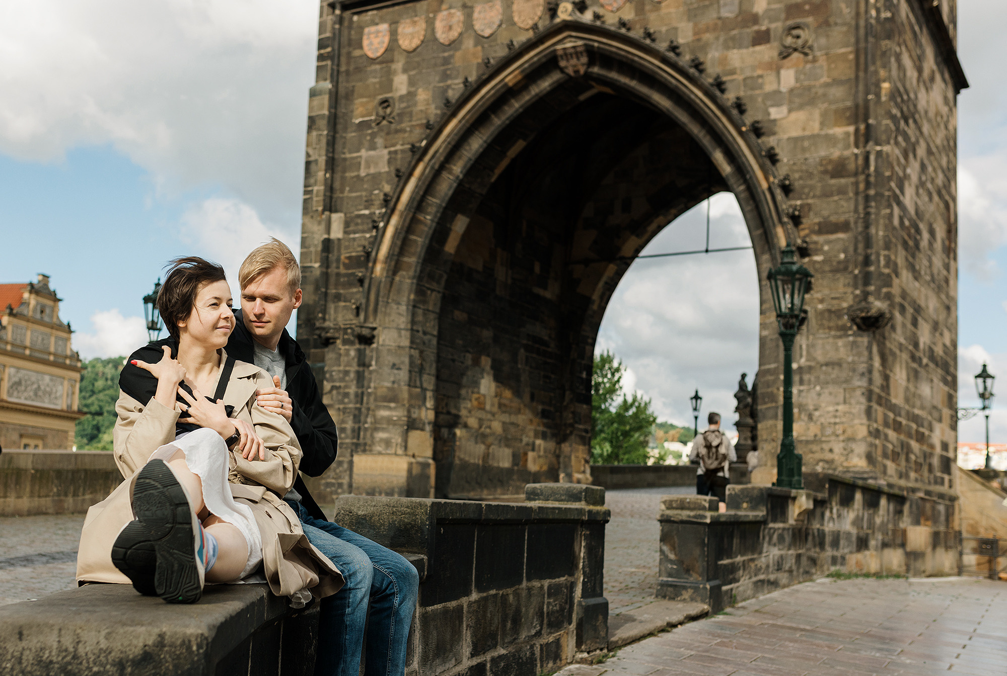 Вика и Женя в Праге. Family and wedding photographer in Prague Natalia Fedori
