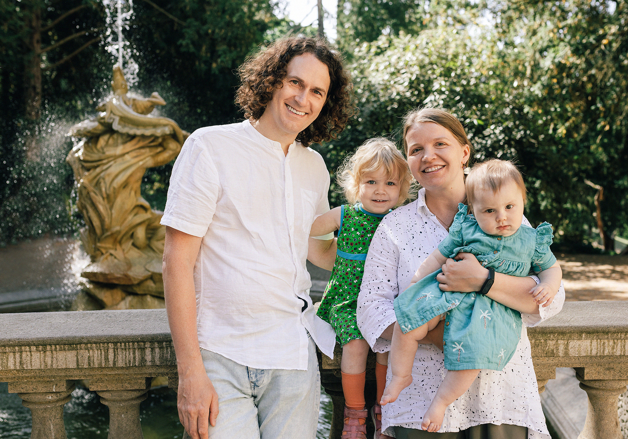 Семейная фотосессия на природе. Прага. Семейный и свадебный фотограф в Праге Наталья Федори