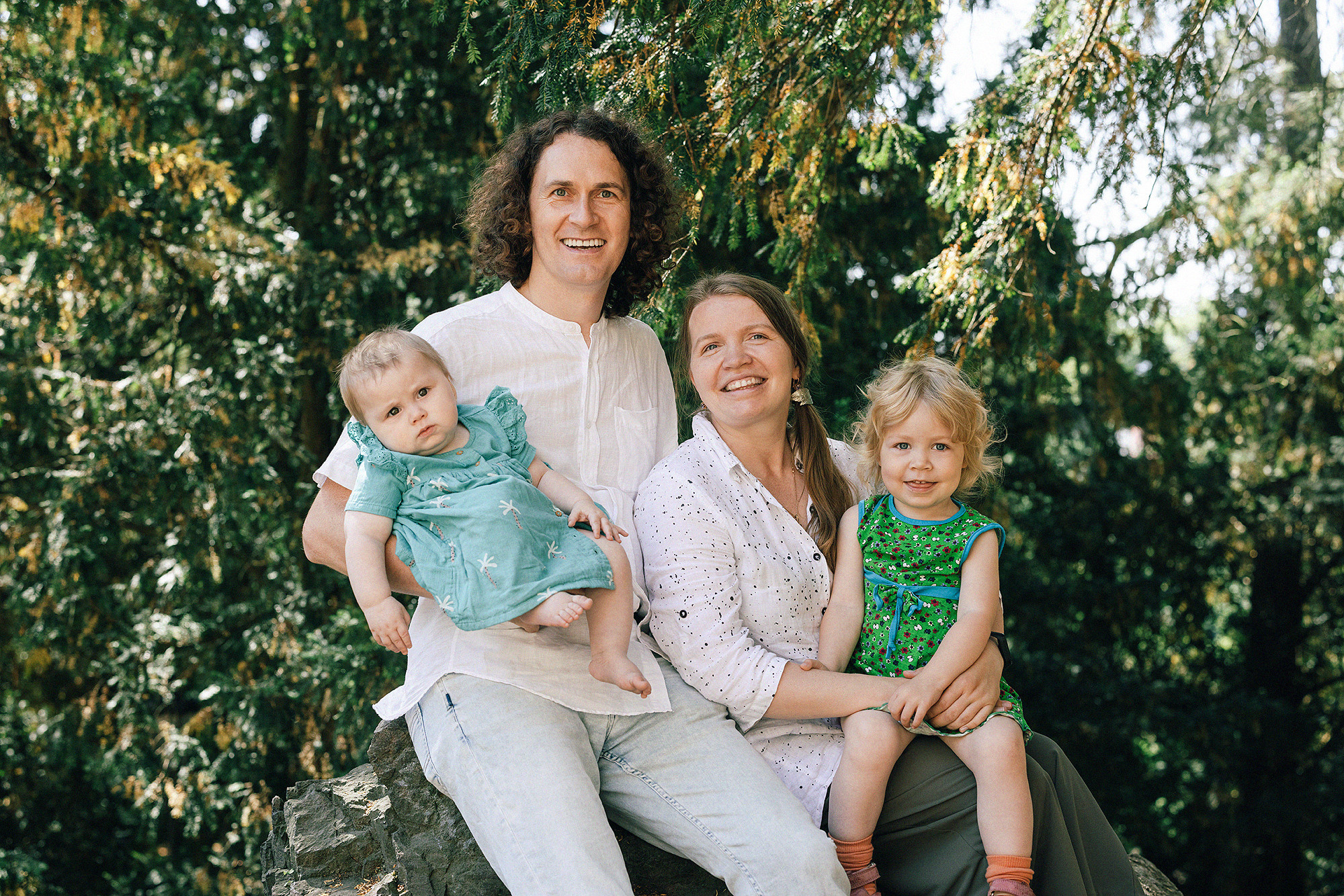 Семейная фотосессия на природе. Прага. Семейный и свадебный фотограф в Праге Наталья Федори